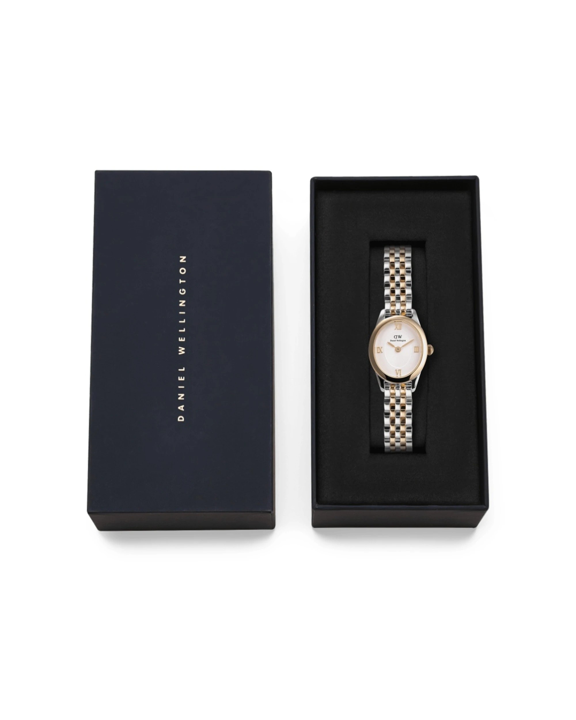 6 Daniel Wellington Ophelia Mini Two Tone Gold Silver Watch 22x25.5mm Elegant Oval Dial, 6 of 6