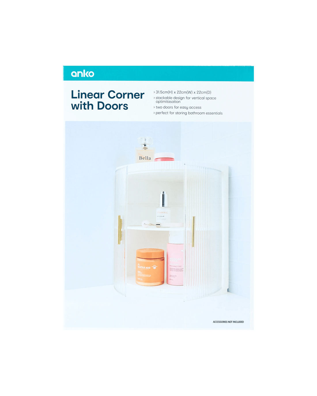 9 Linear Cosmetic Countertop Cabinet, 9 of 9