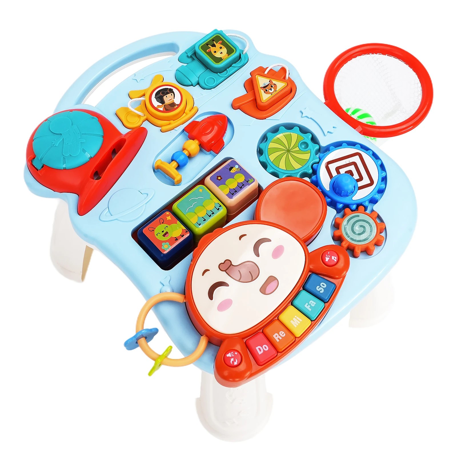 6 Advwin 3 In 1 Baby Walker Early Educational Activity Table, 6 of 7