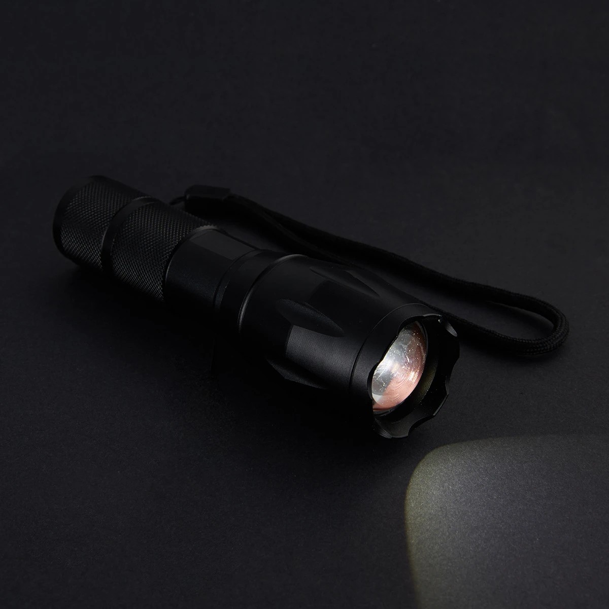 5 Small Metal Torch - Black, 5 of 6