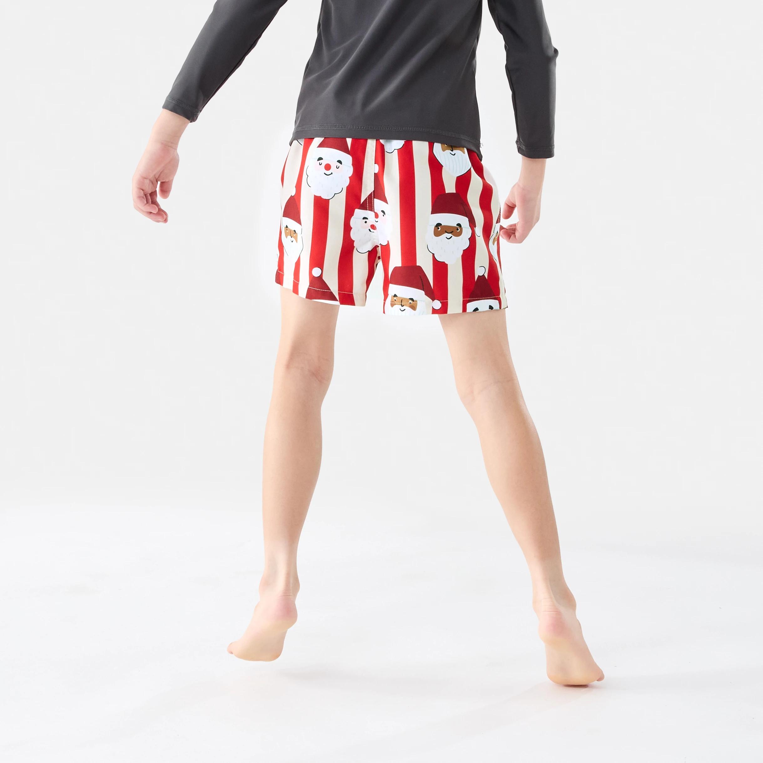 2 Christmas Printed Boardshorts Bge Santa, 2 of 5
