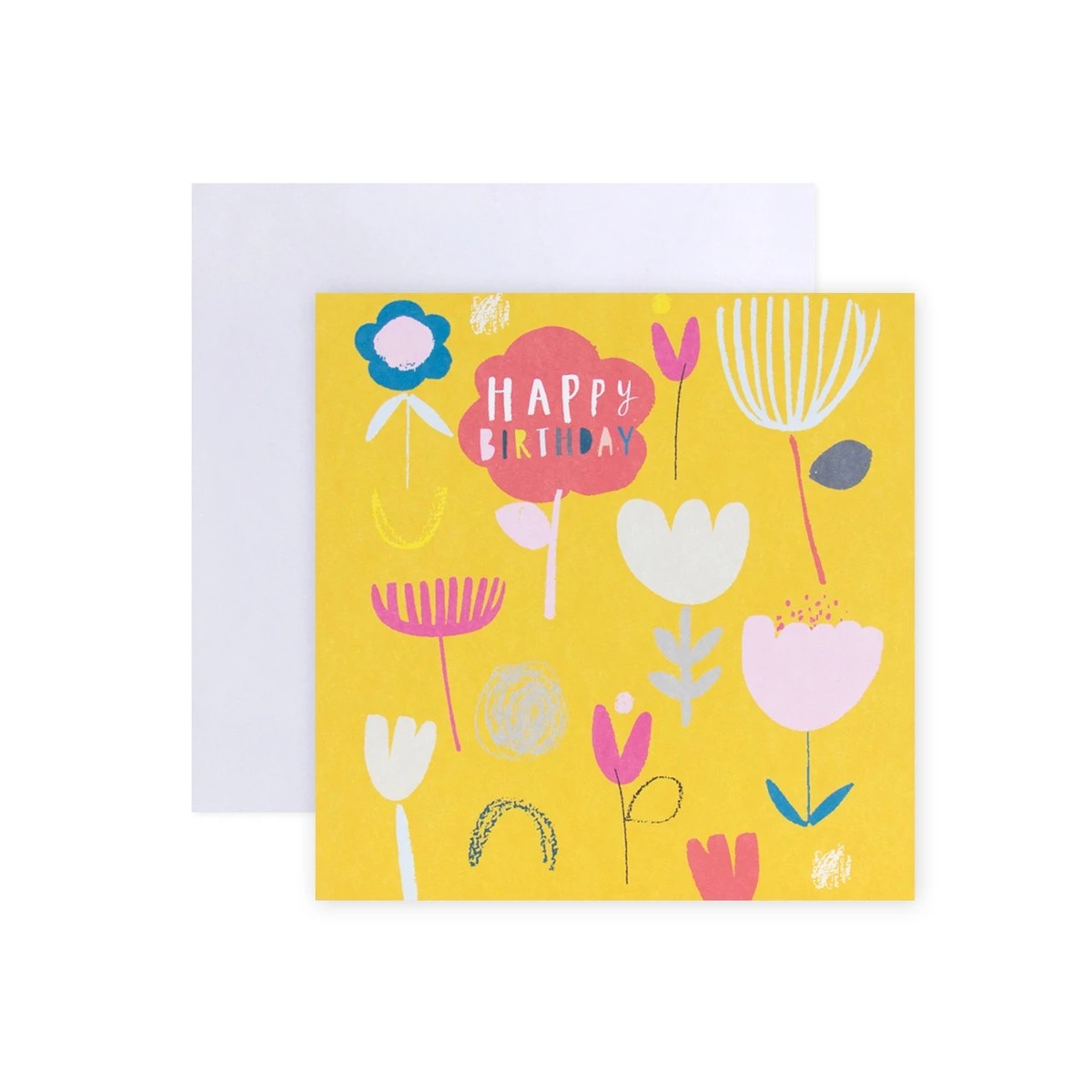 1 Creative Publishing by Hallmark Birthday Greeting Card - Contemporary Flowers, 1 of 2