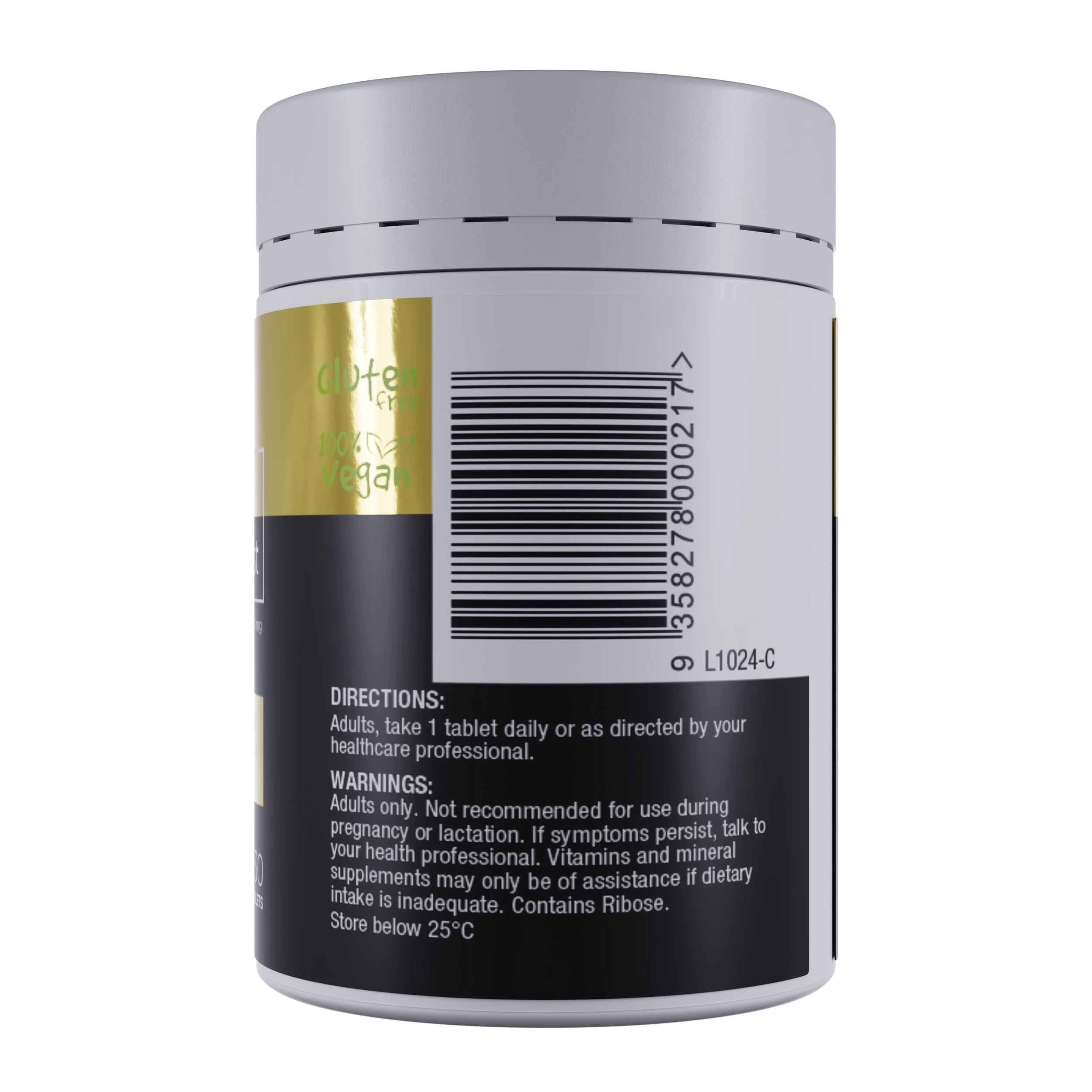 3 Vitaceuticals 30pc Advanced NR Brain Boost Energy & Cognitive Support Tablets, 3 of 4