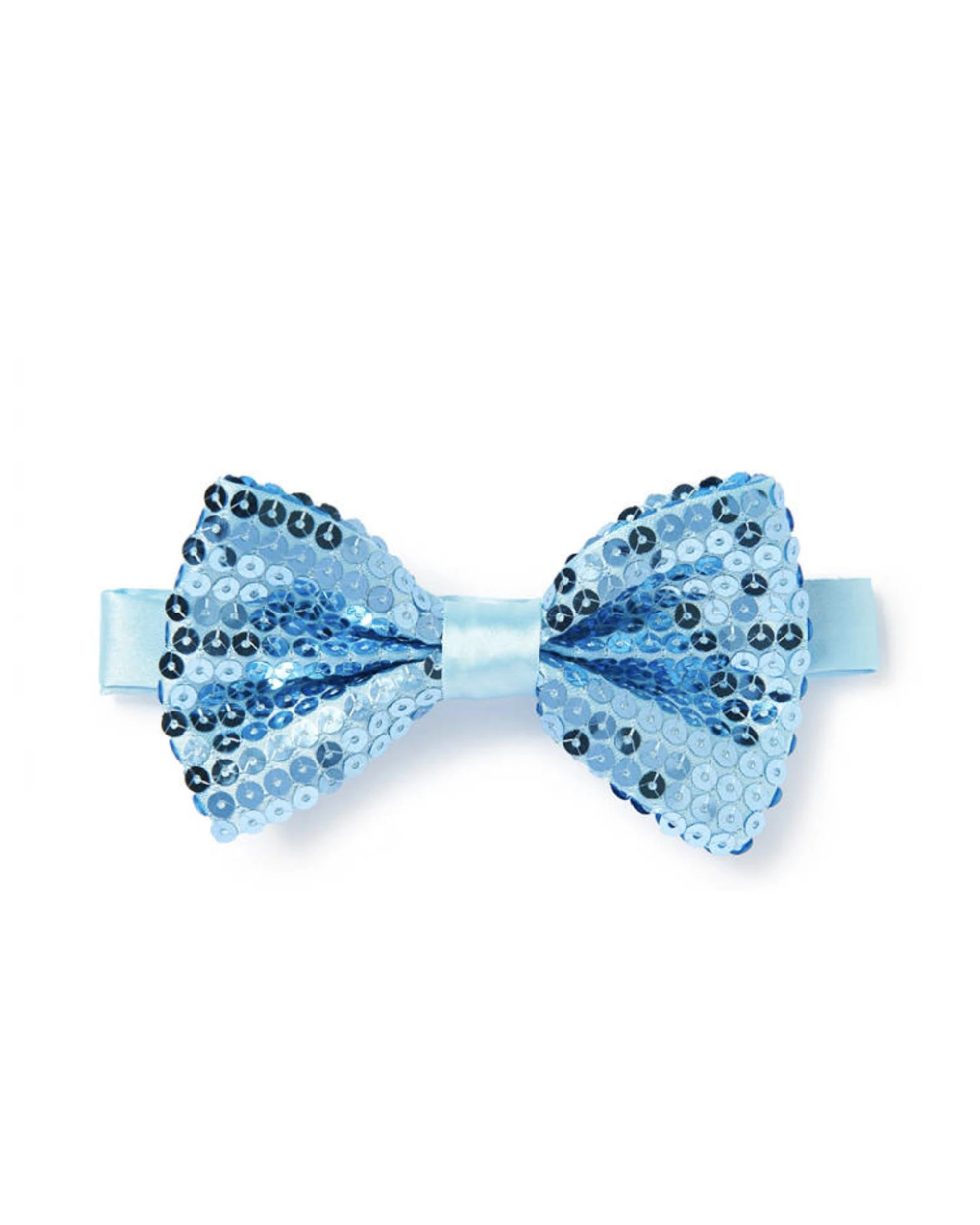 1 BR Costumes Glitter Sequin Bow Tie Fancy Dress Costume Party - One Size - Blue, 1 of 1