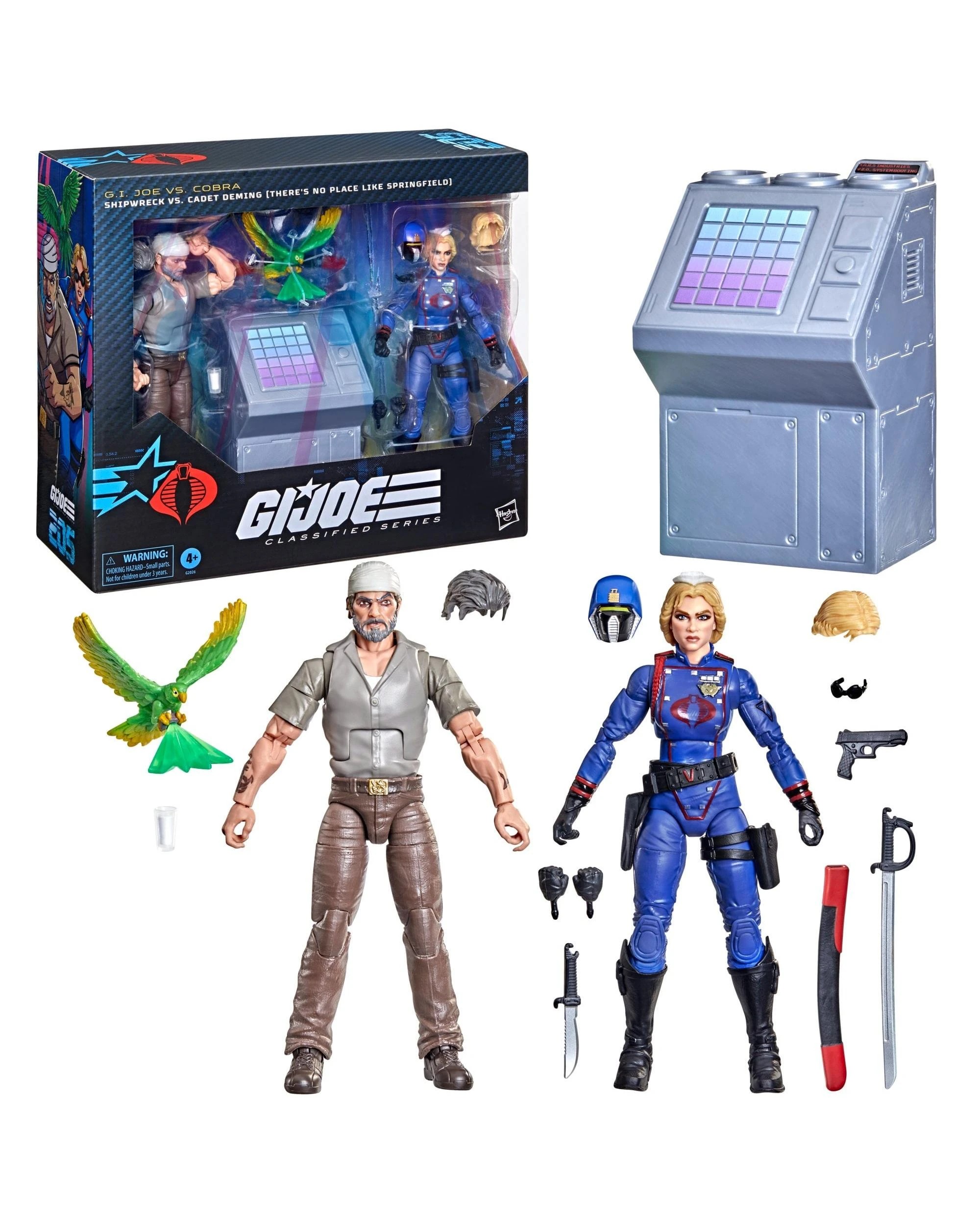 8 G.I. Joe Classified Series #205, Shipwreck Vs. Cadet Deming - There's No Place Like Springfield -  Action Figures, 8 of 9