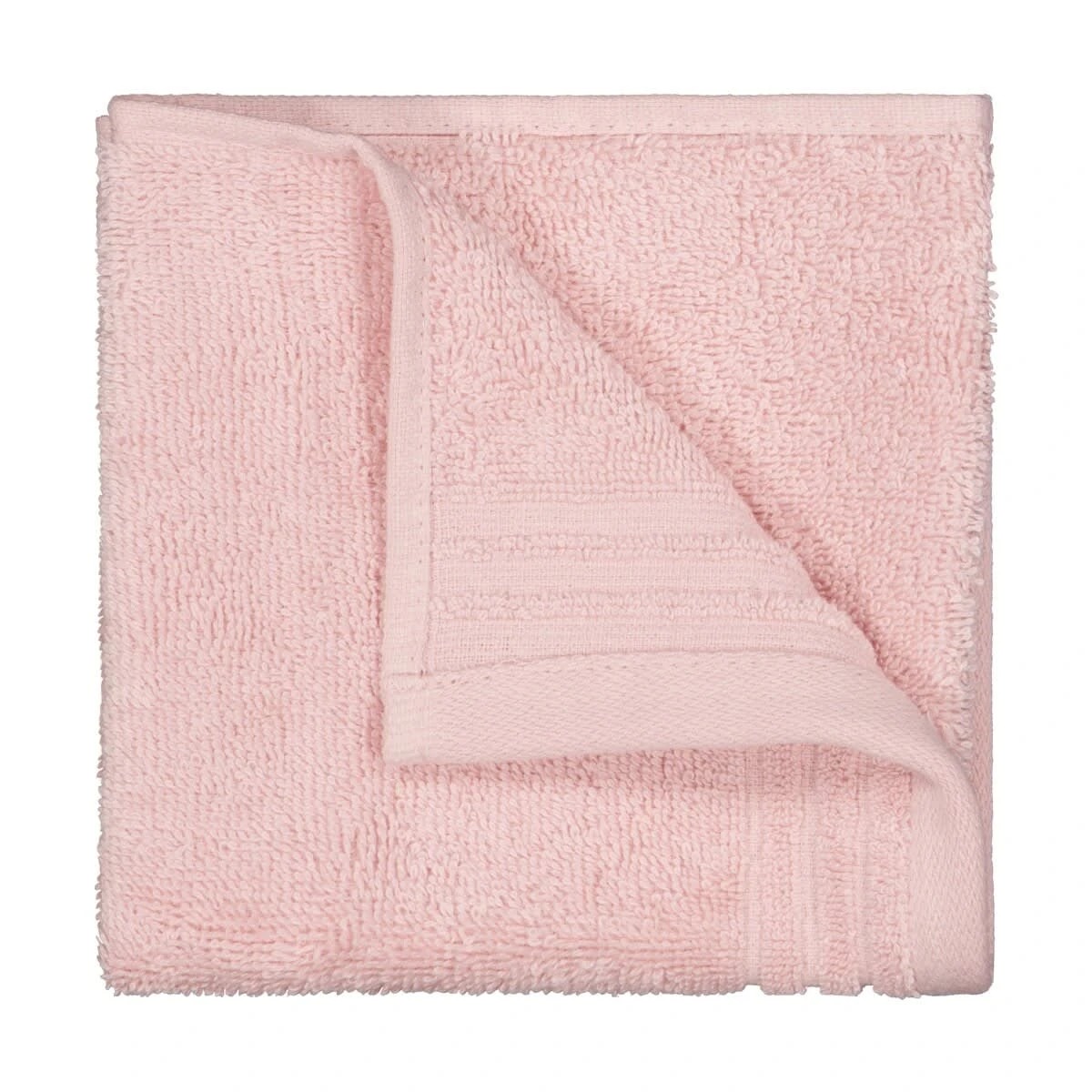 1 Edan Cotton Face Washer - Pink, 1 of 6