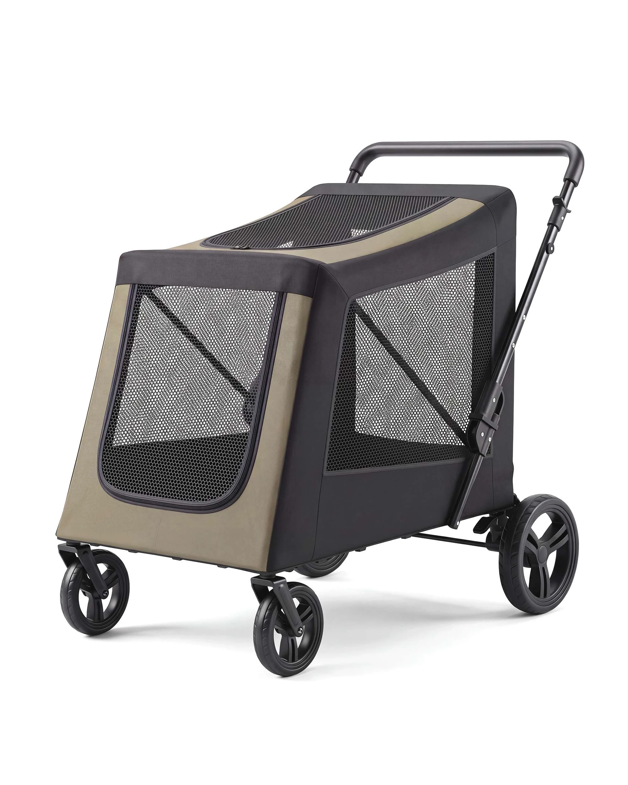 5 Advwin Pet Stroller Dog Pram Large Carrier Cat Travel Foldable Strollers, 5 of 10