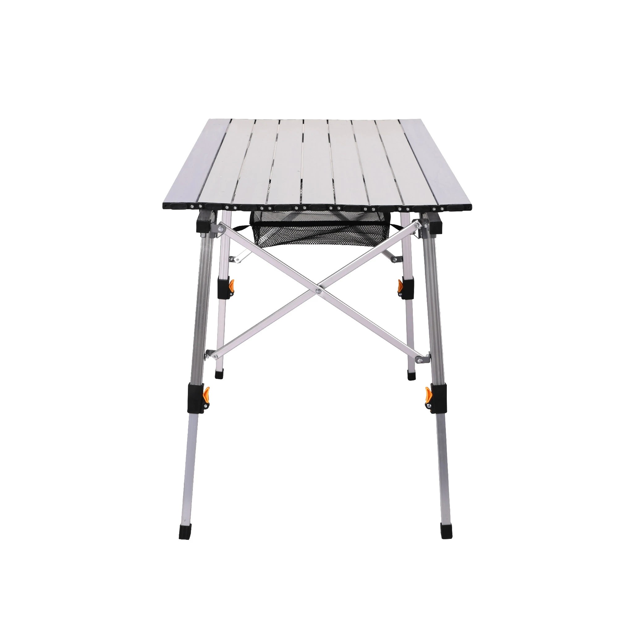 6 Levede Camping Table Roll Up Folding Portable Aluminium Outdoor BBQ Desk Picnic - White, 6 of 6