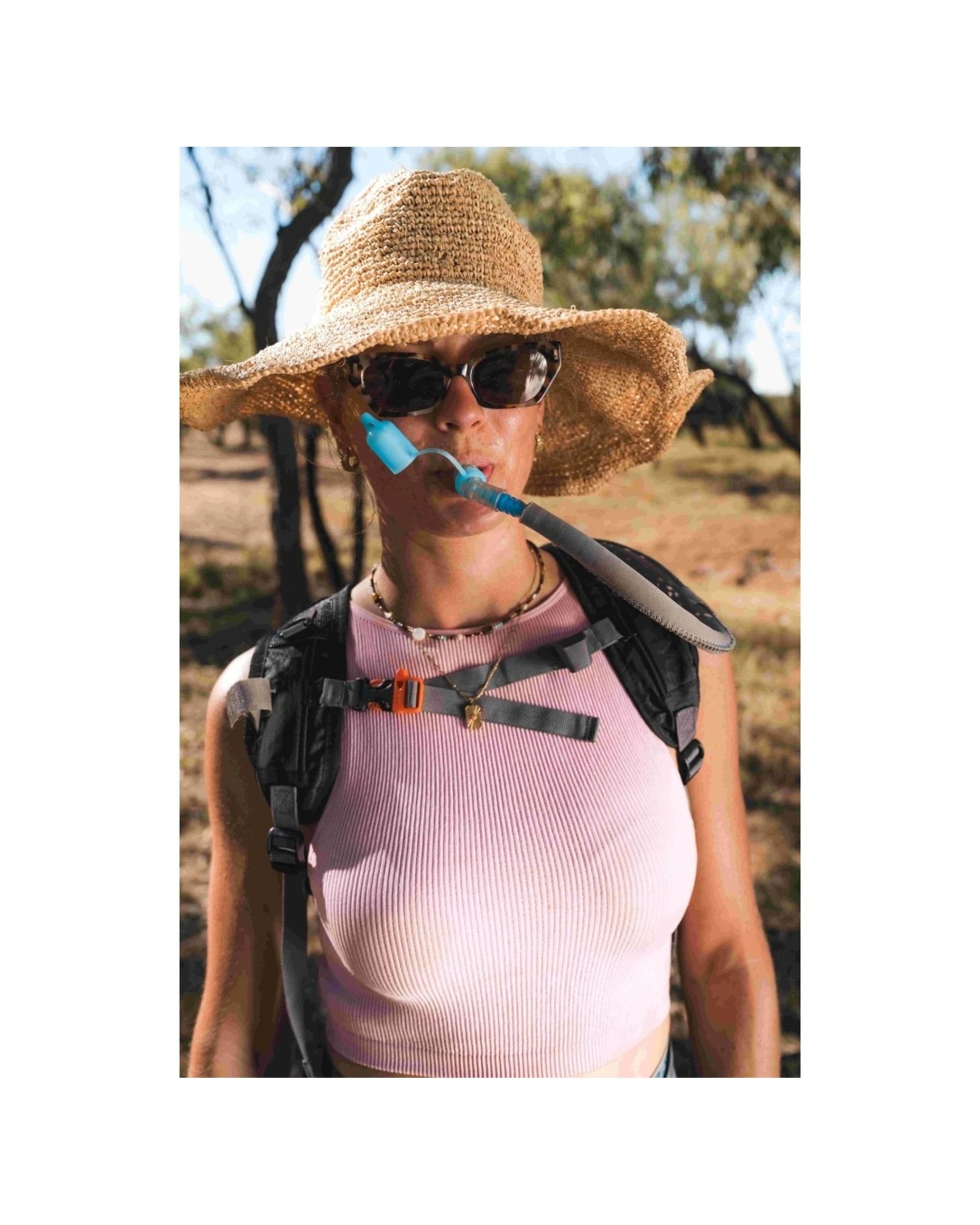 3 Wildtrak 1.5L Hydration Bladder Leakproof Silicone Bite Valve Wide Top Opening - Blue, 3 of 3