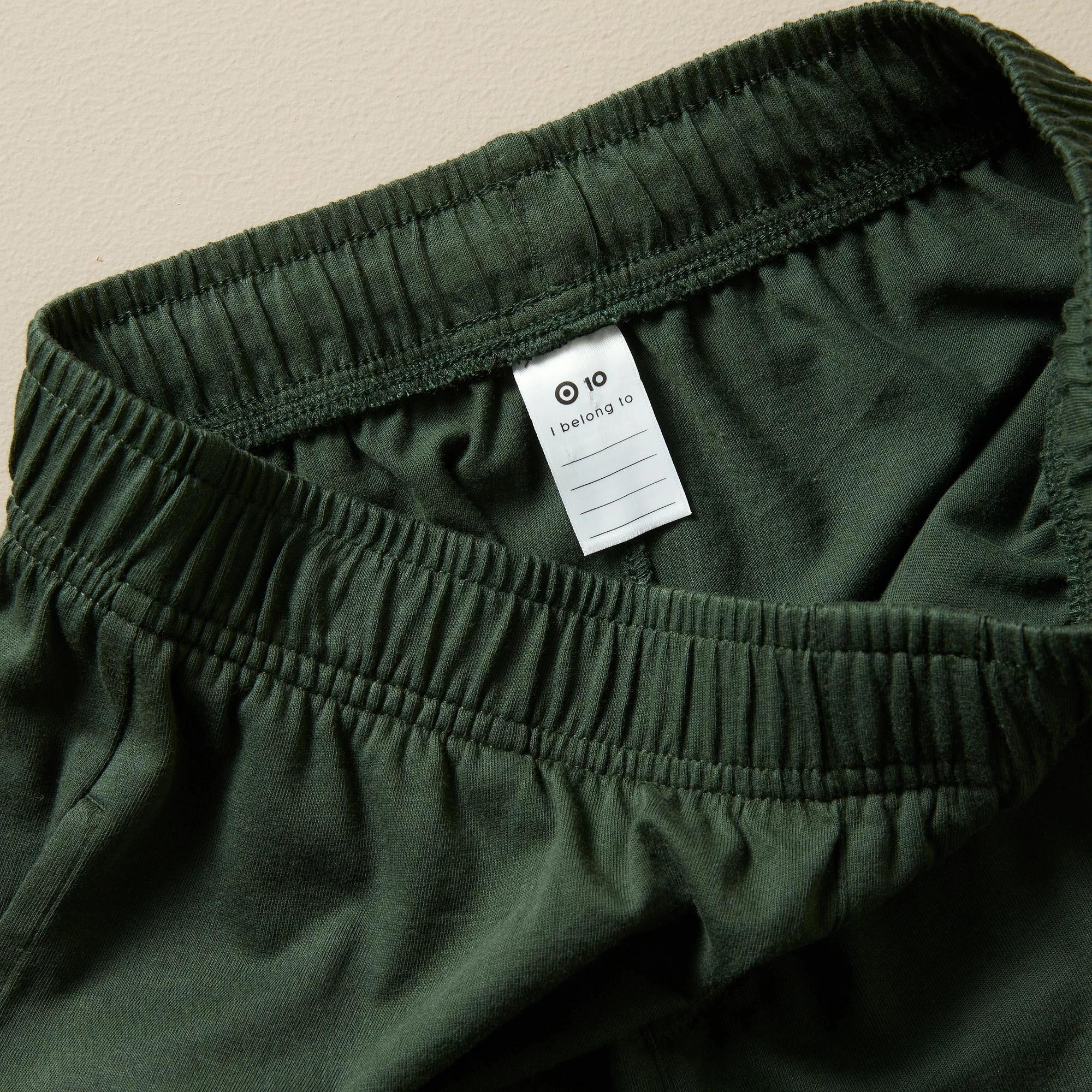 7 Target School Knit Shorts GREEN, 7 of 10