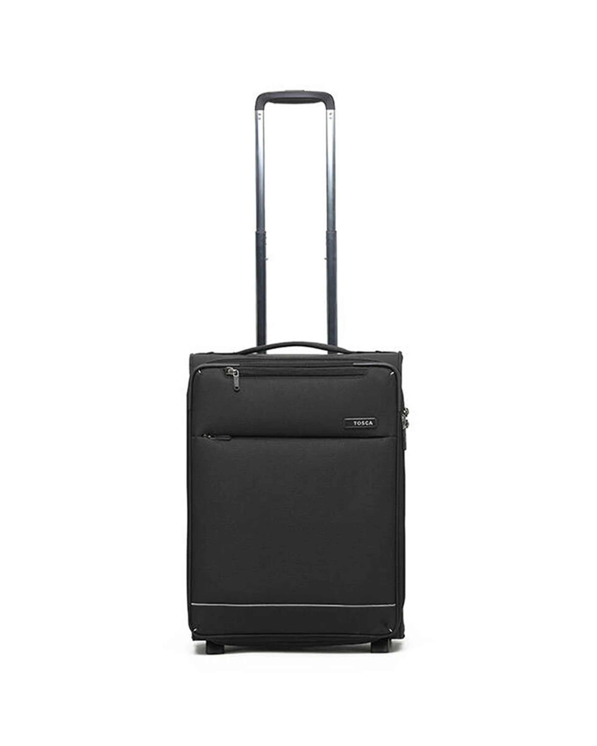 1 Tosca So-Lite 2-Wheeled Suitcase Luggage - Black, 1 of 5