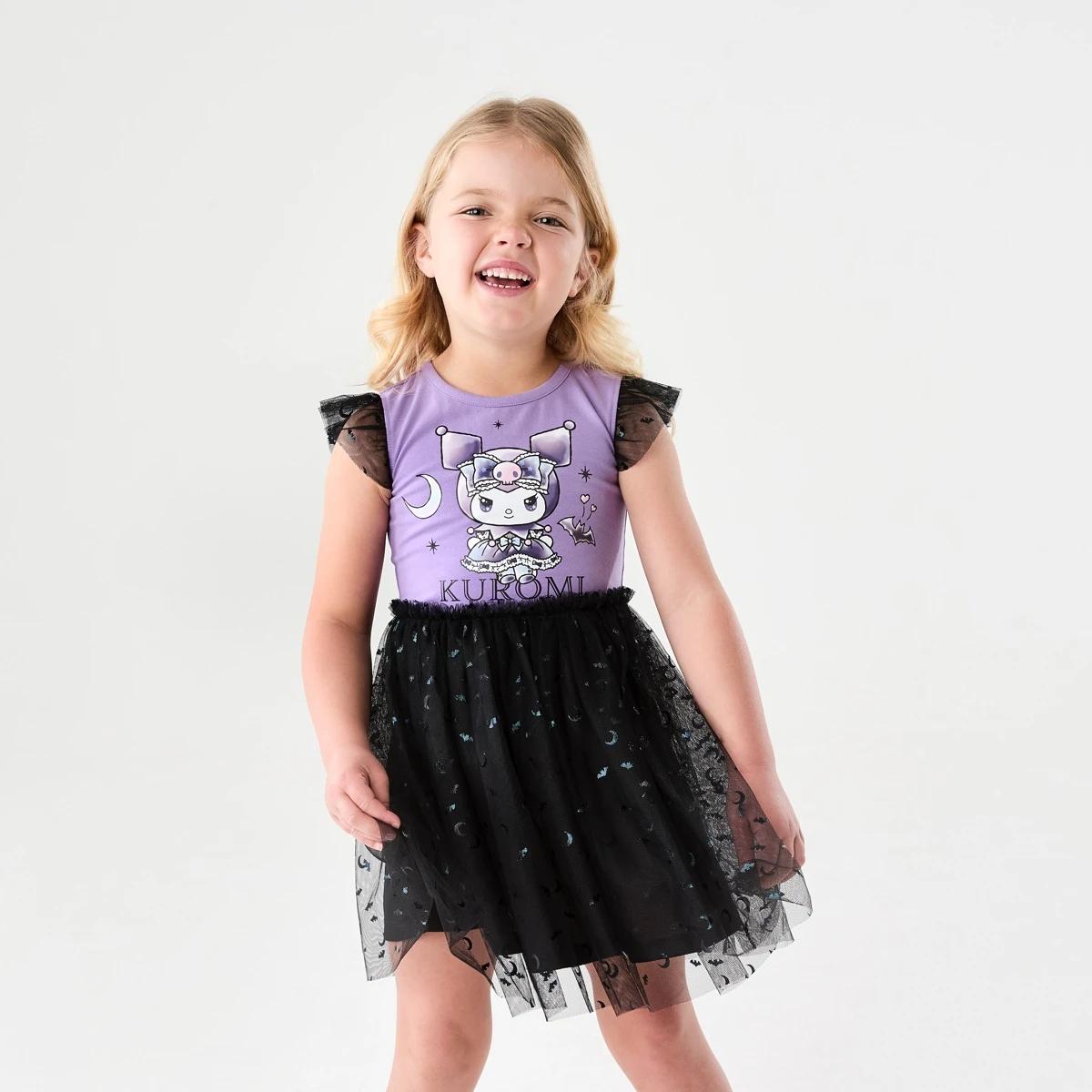 1 Kuromi License Tutu Dress KUROMI TUTU SET, 1 of 9