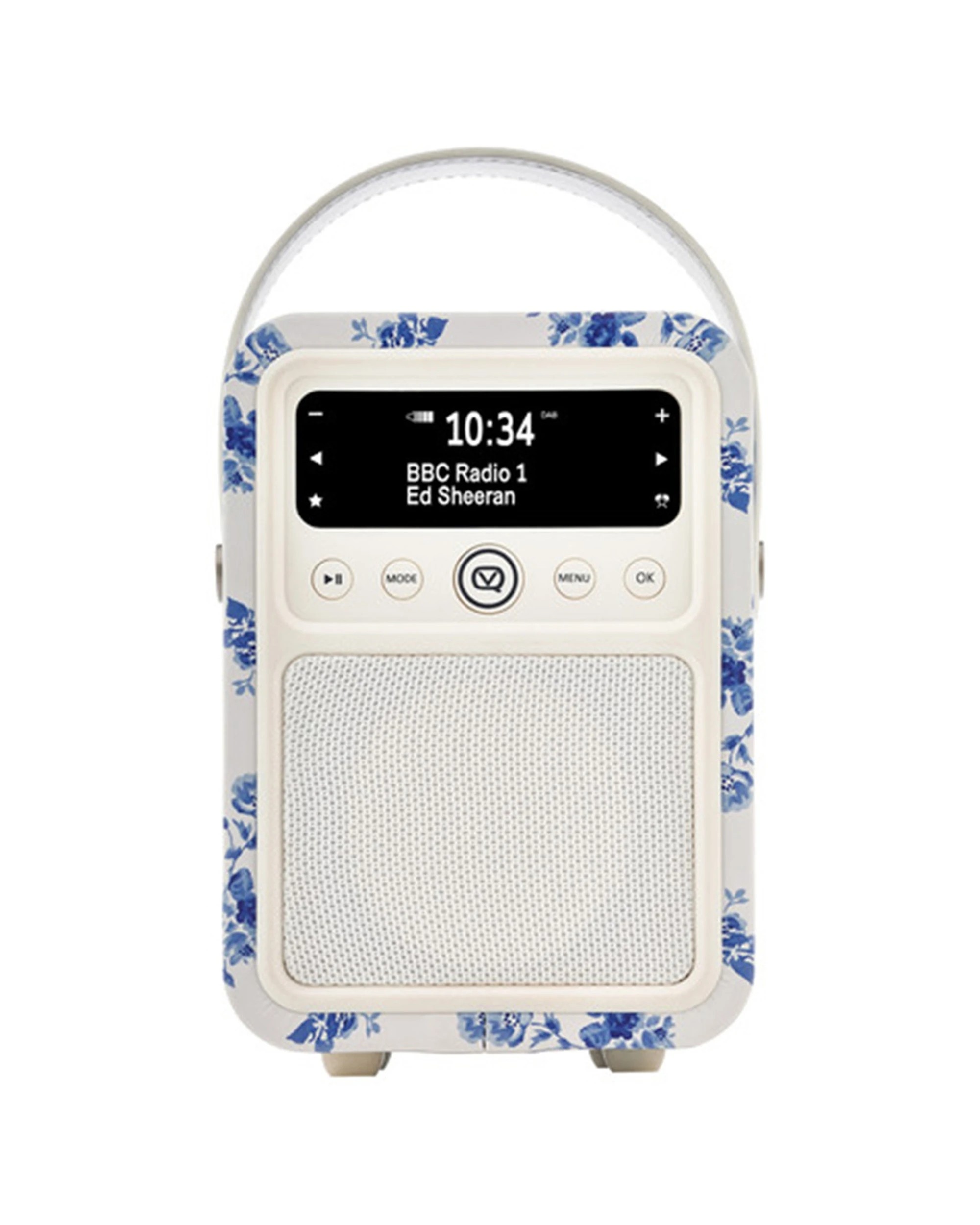 2 VQ Monty DAB+ Digital FM Radio Bluetooth Speaker Laura Ashley Designer China Rose - Pattern, 2 of 6