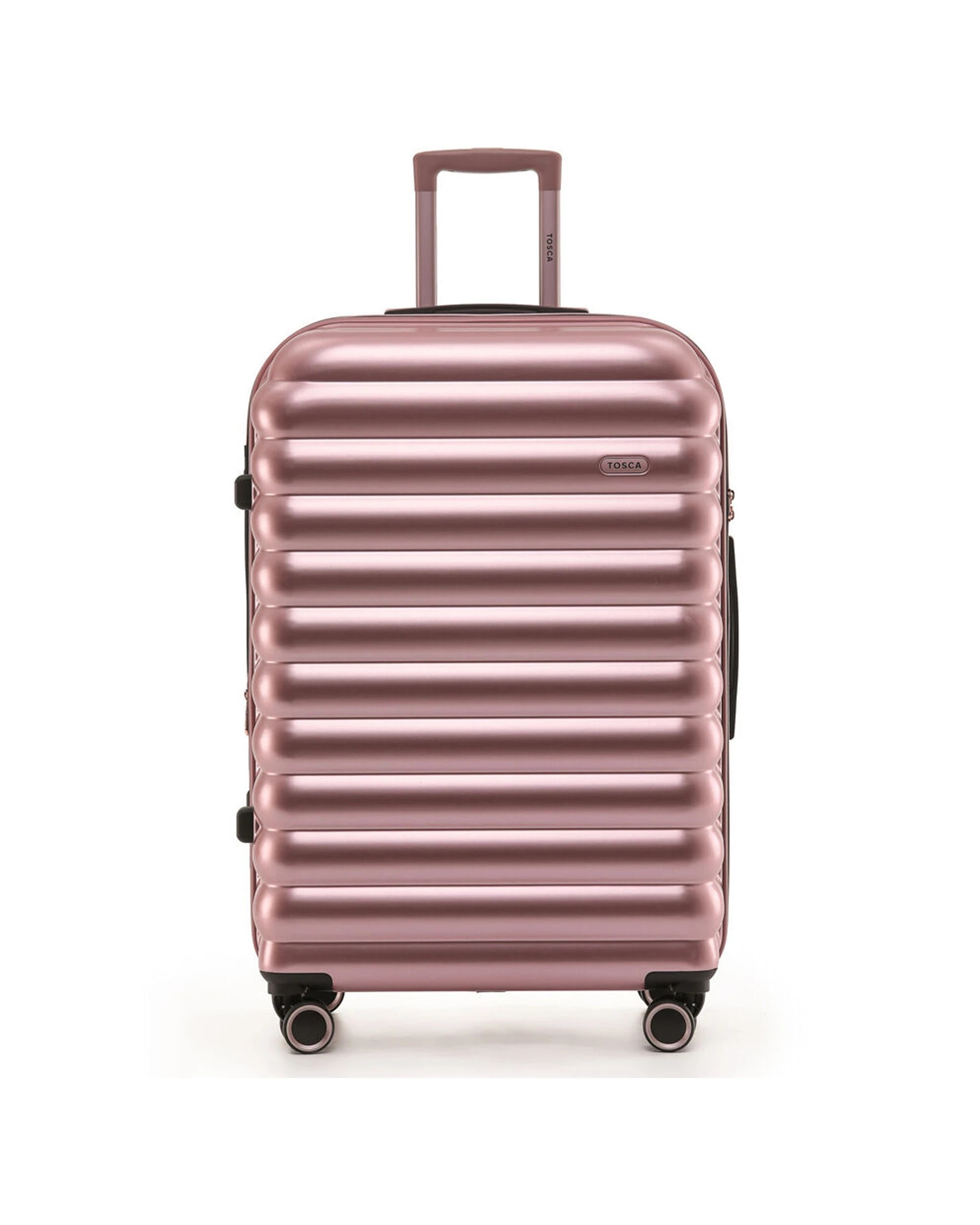 1 Tosca Como Large Lightweight Trolley Case - Gold, 1 of 3