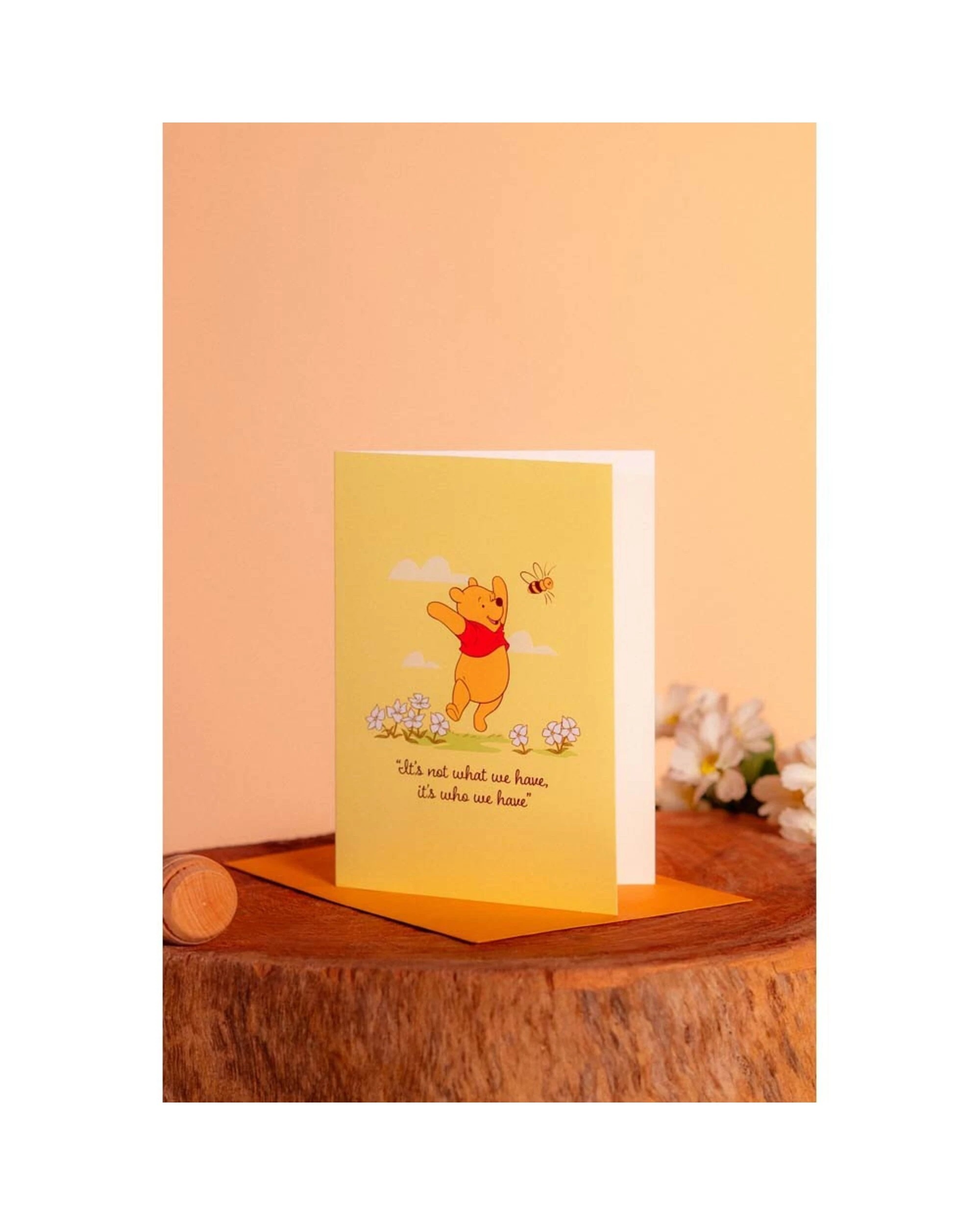 4 Disney - Winnie The Pooh - Who We Have Mother's Day Greeting Card, 4 of 4