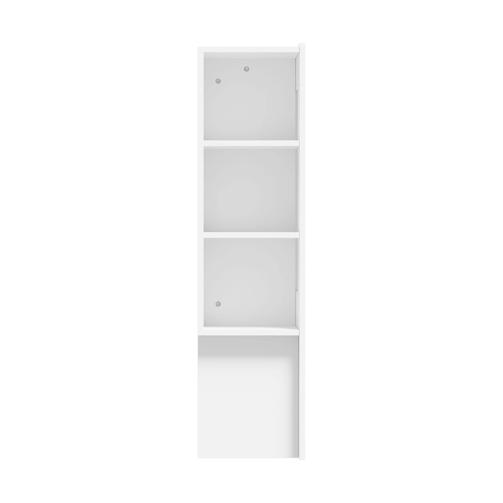 4 Oikiture Headboard Bed Head Double Size Bedhead With Storage Shelves
 - White, 4 of 10