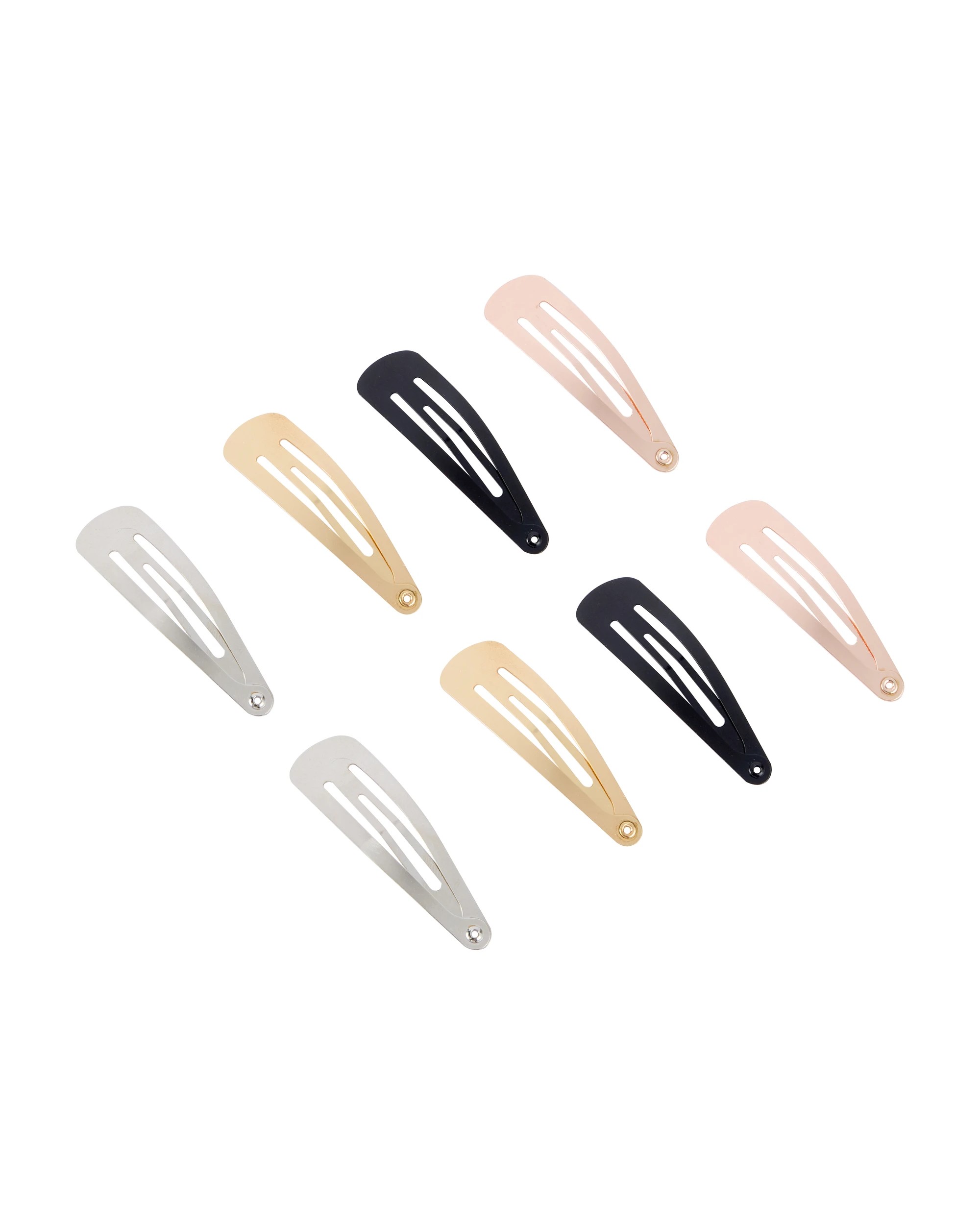 3 OXX Haircare 40 Piece Hair Elastics and Clips Pack, 3 of 7