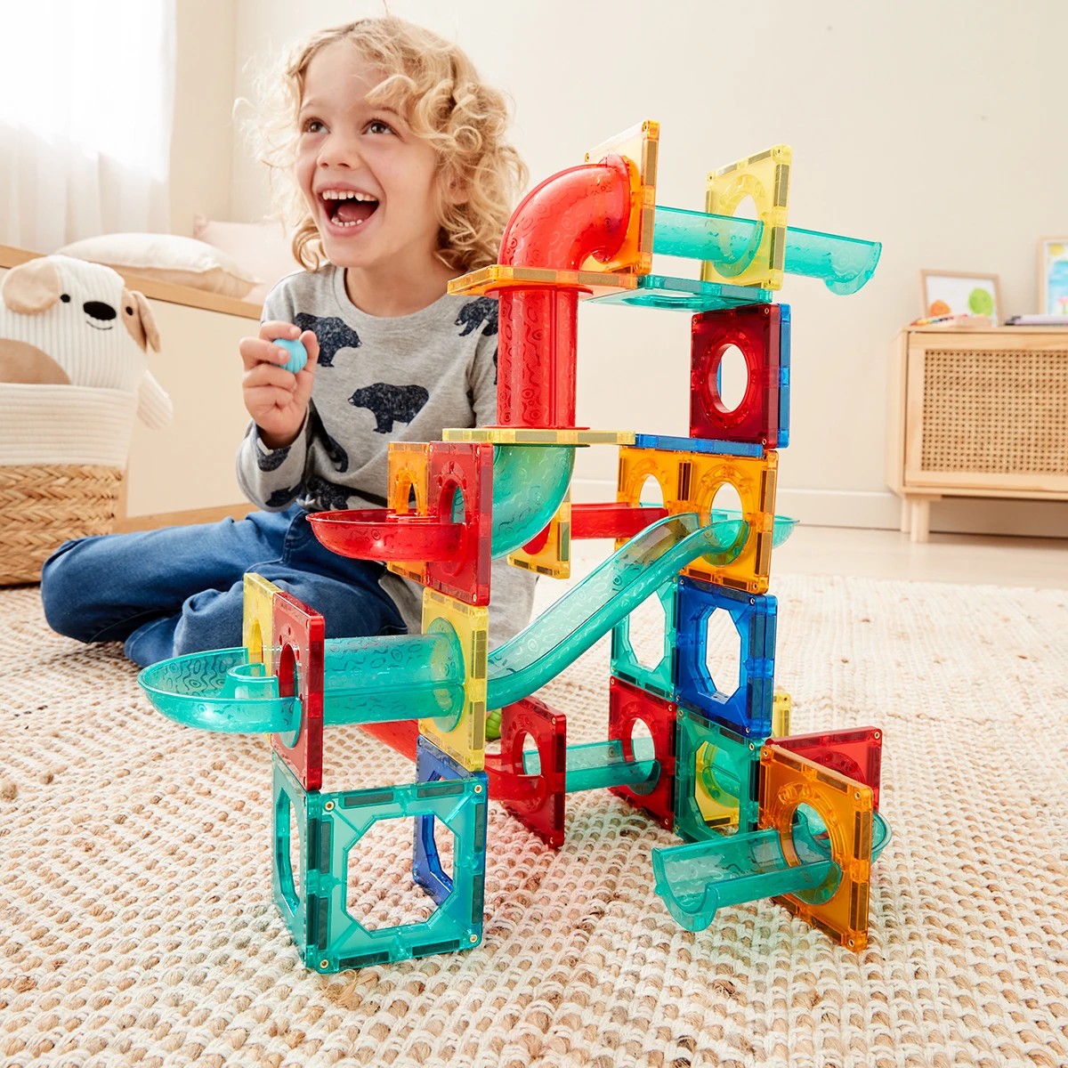 10 54 Piece Magnetic Pipeline Set, 10 of 10