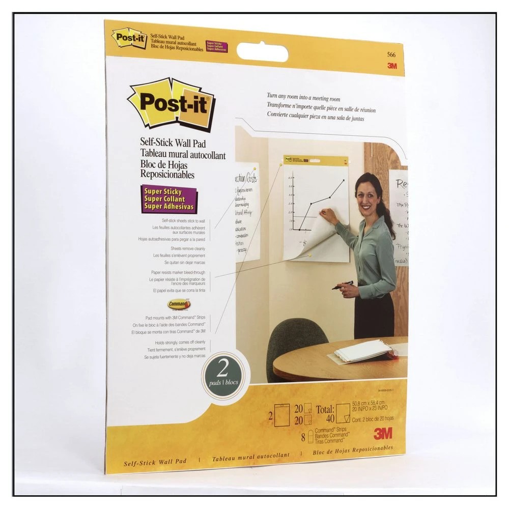 2 Post-it Wall Pad 2 Pack, 2 of 2