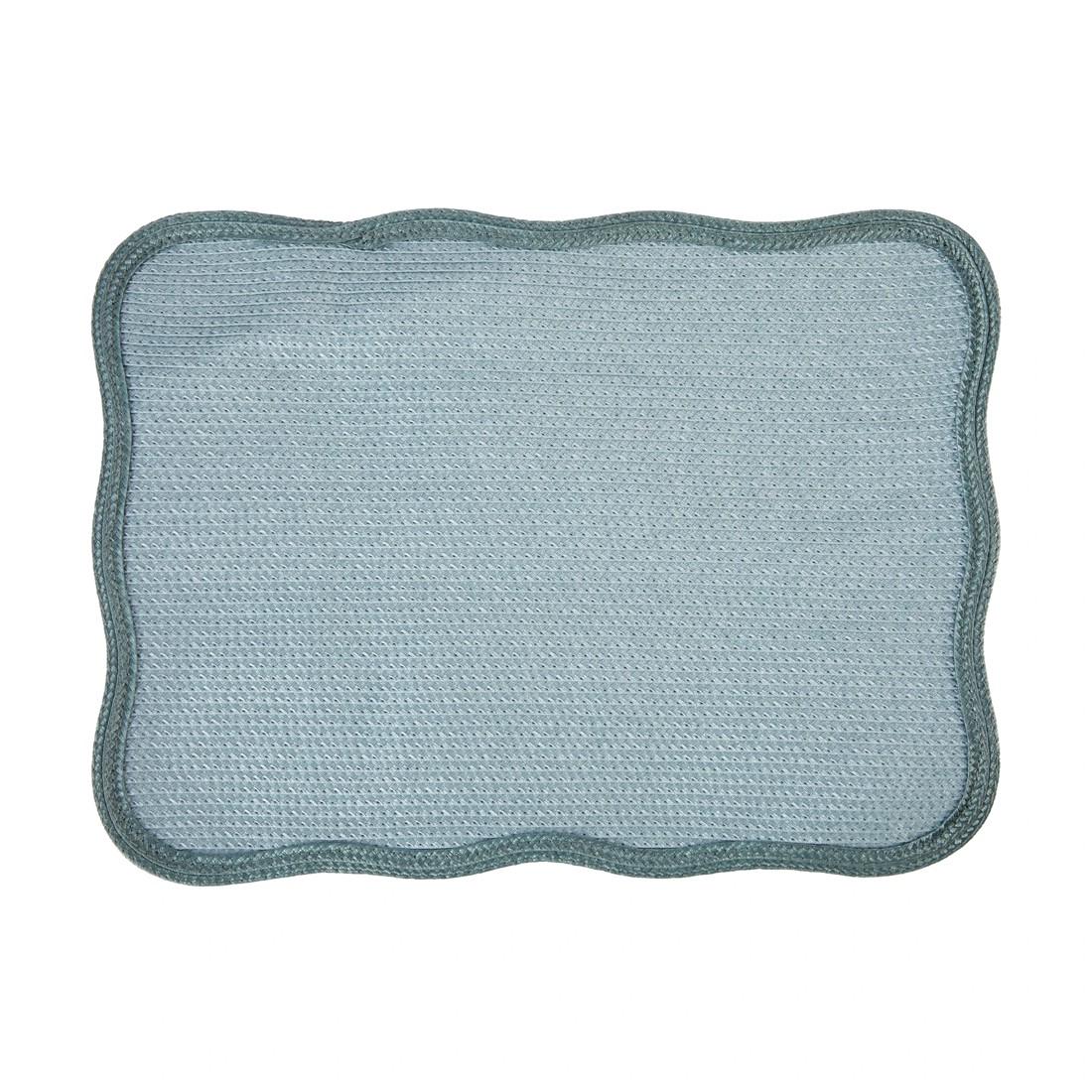 1 Green Wavy Placemat, 1 of 3