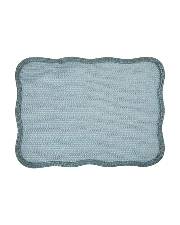 Green Wavy Placemat