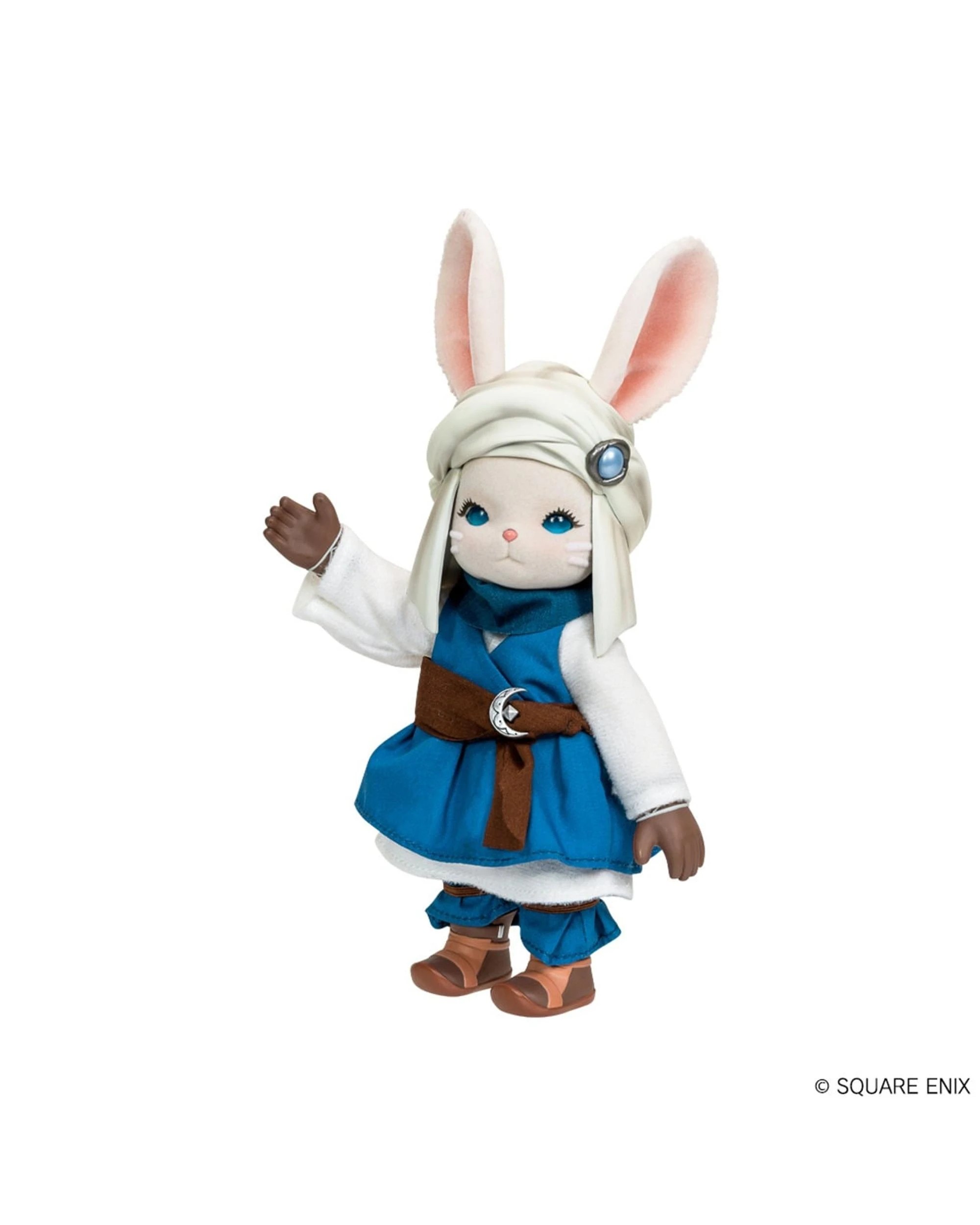 1 Final Fantasy XIV Flocked Figurine - Loporrit, 1 of 7