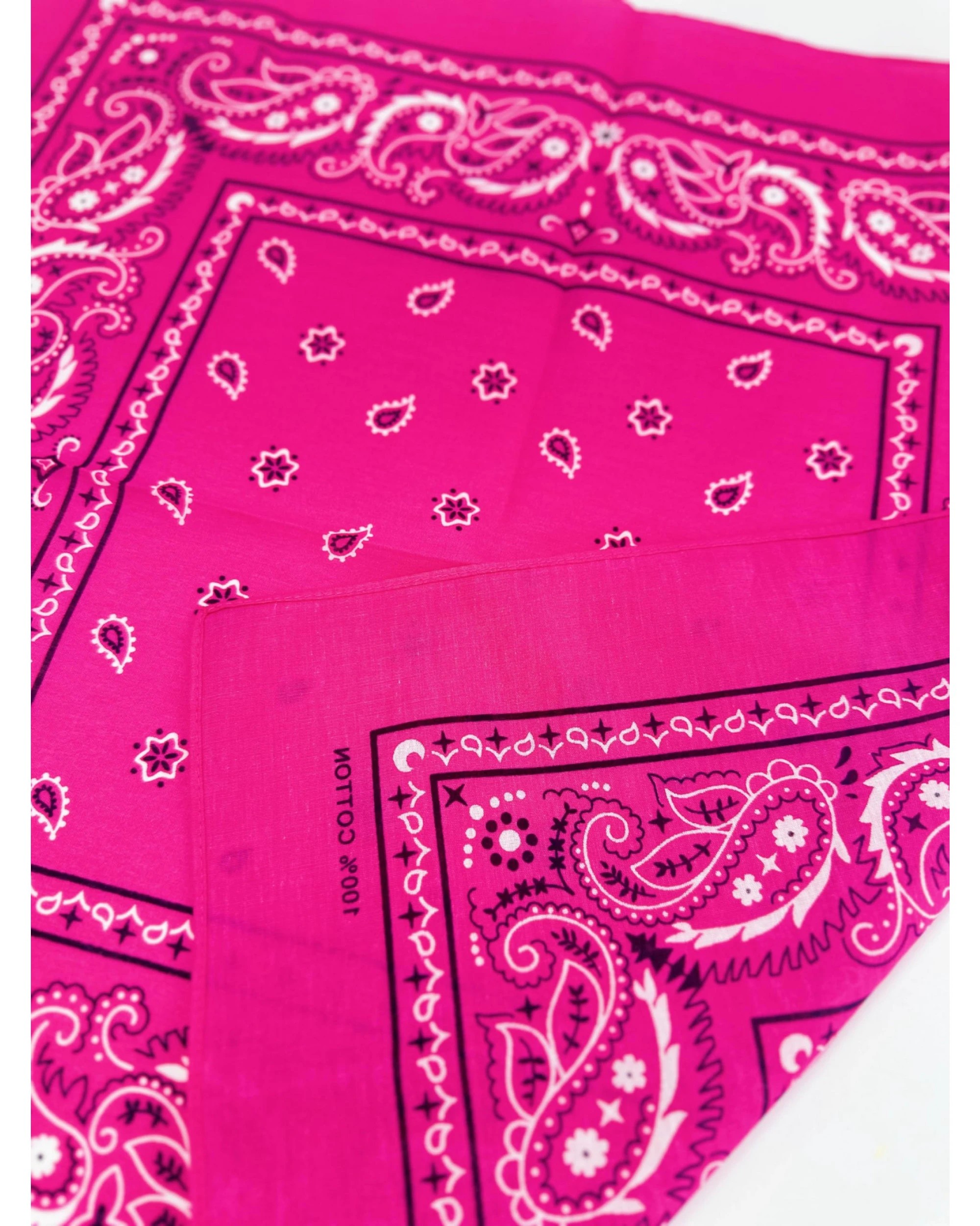 5 BR Costumes Bulk Bandana Head Wraps, 100% Cotton, Paisley Design, 5 of 5