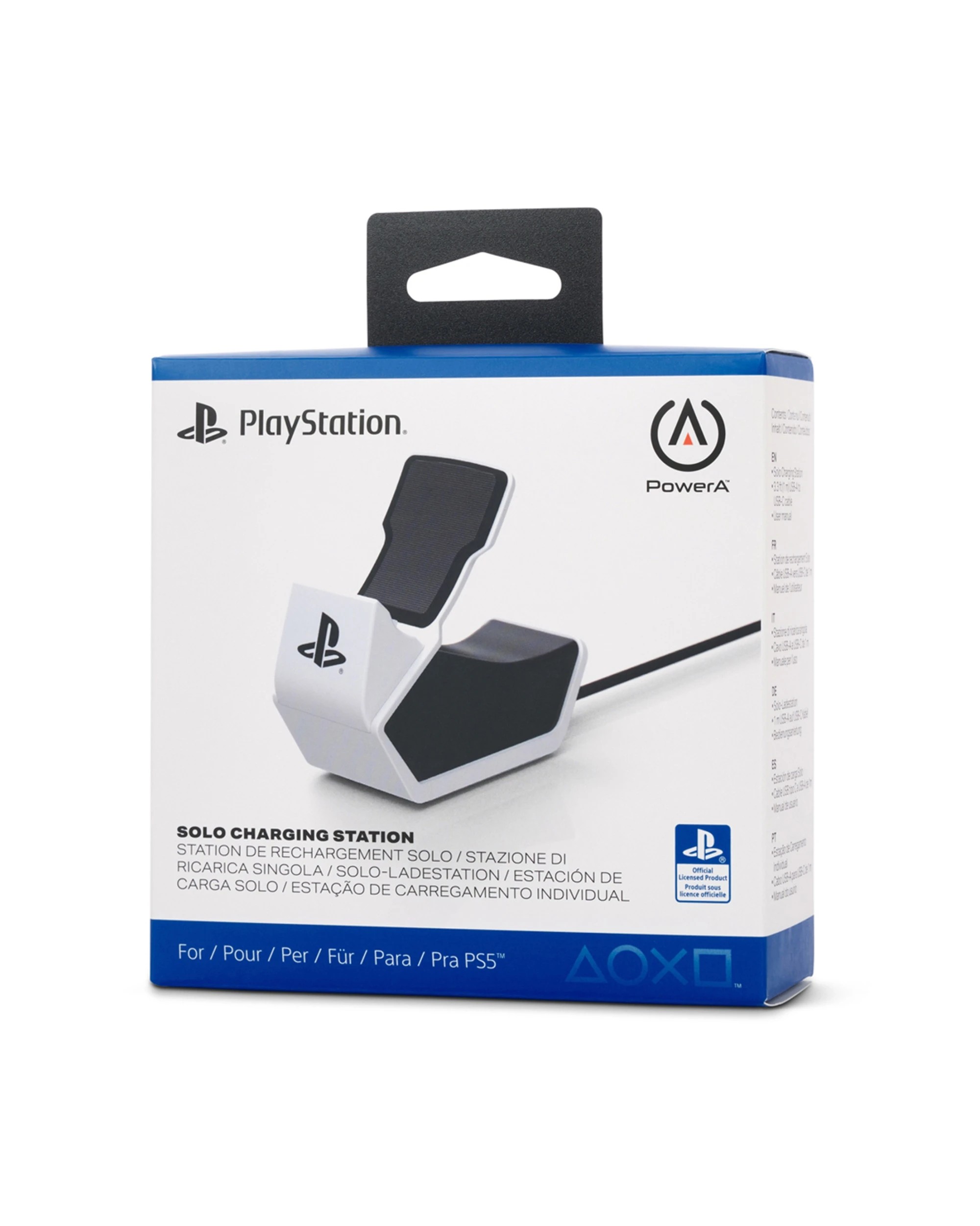 5 Powera Ps5 Solo Gaming Dualsense Wireless Controller Charger Station - White, 5 of 7