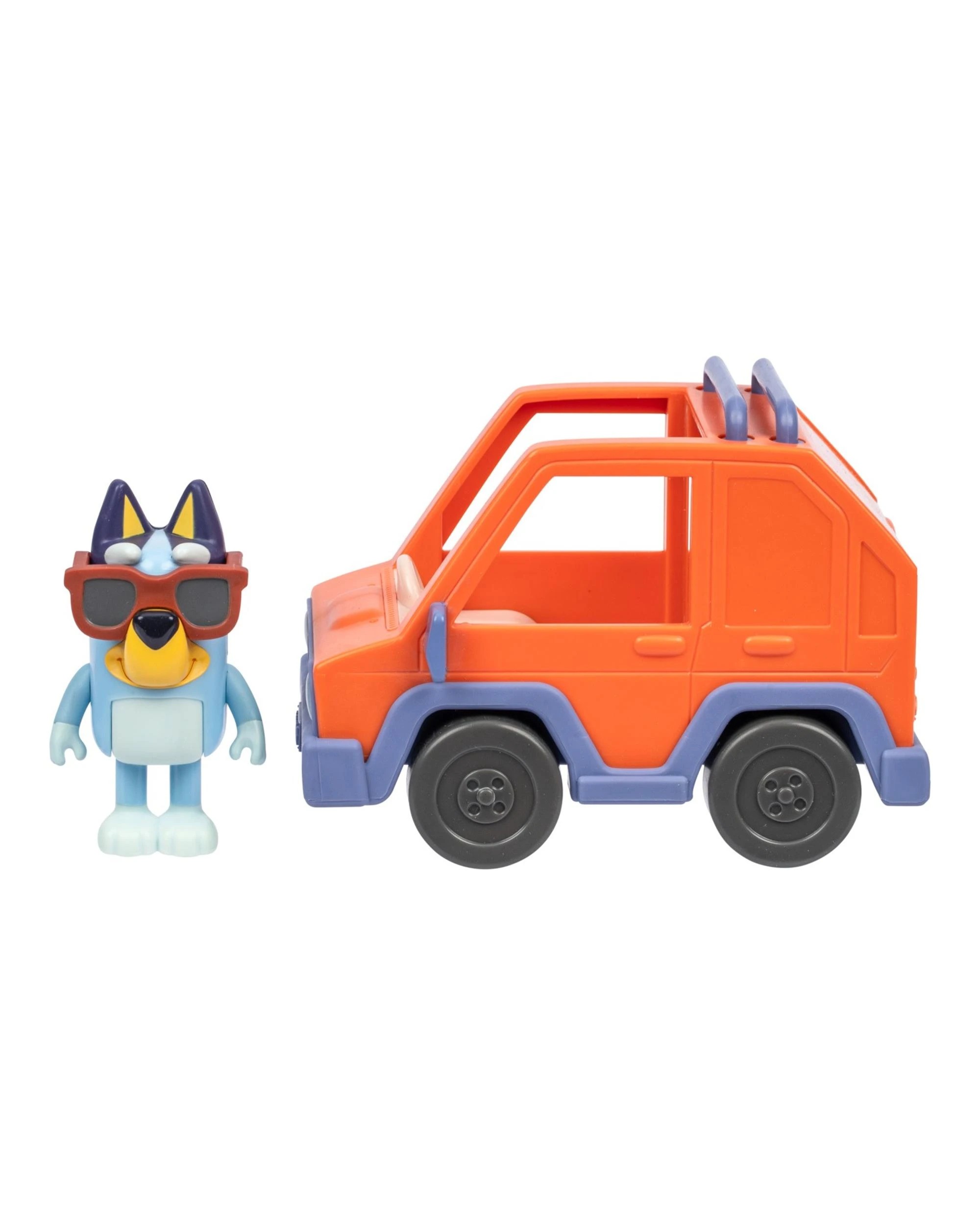 2 Bluey 4WD and Bluey Mini Figure Vehicle Playset, 2 of 6