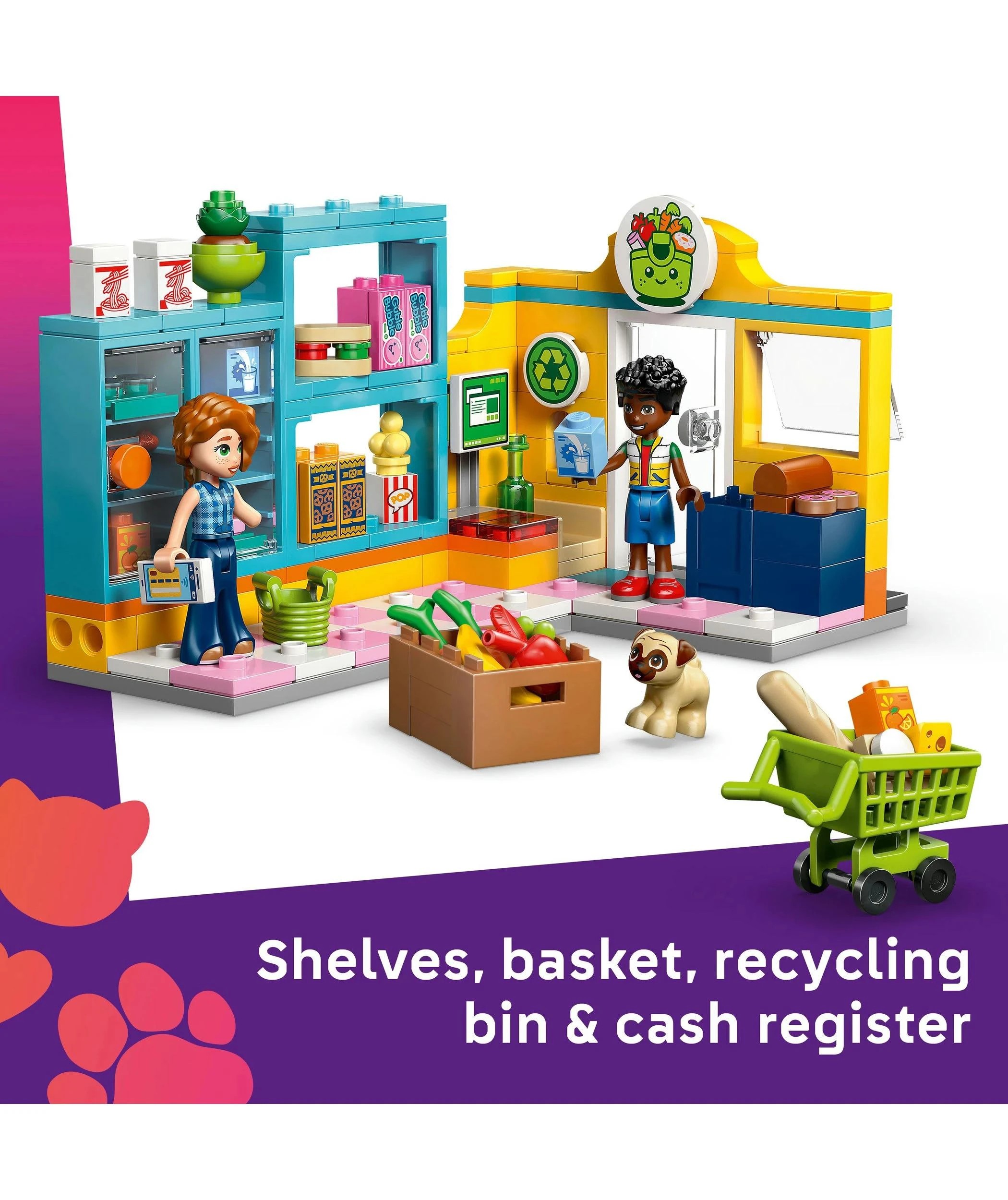 4 LEGO® Friends Heartlake City Mini Supermarket 42680 - Multi, 4 of 10