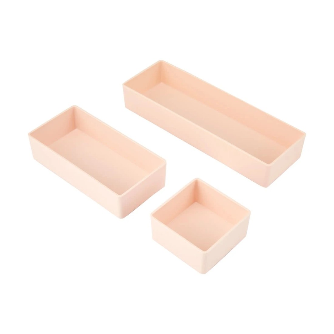 7 3 Piece Desk Storage Set - Blush, 7 of 7