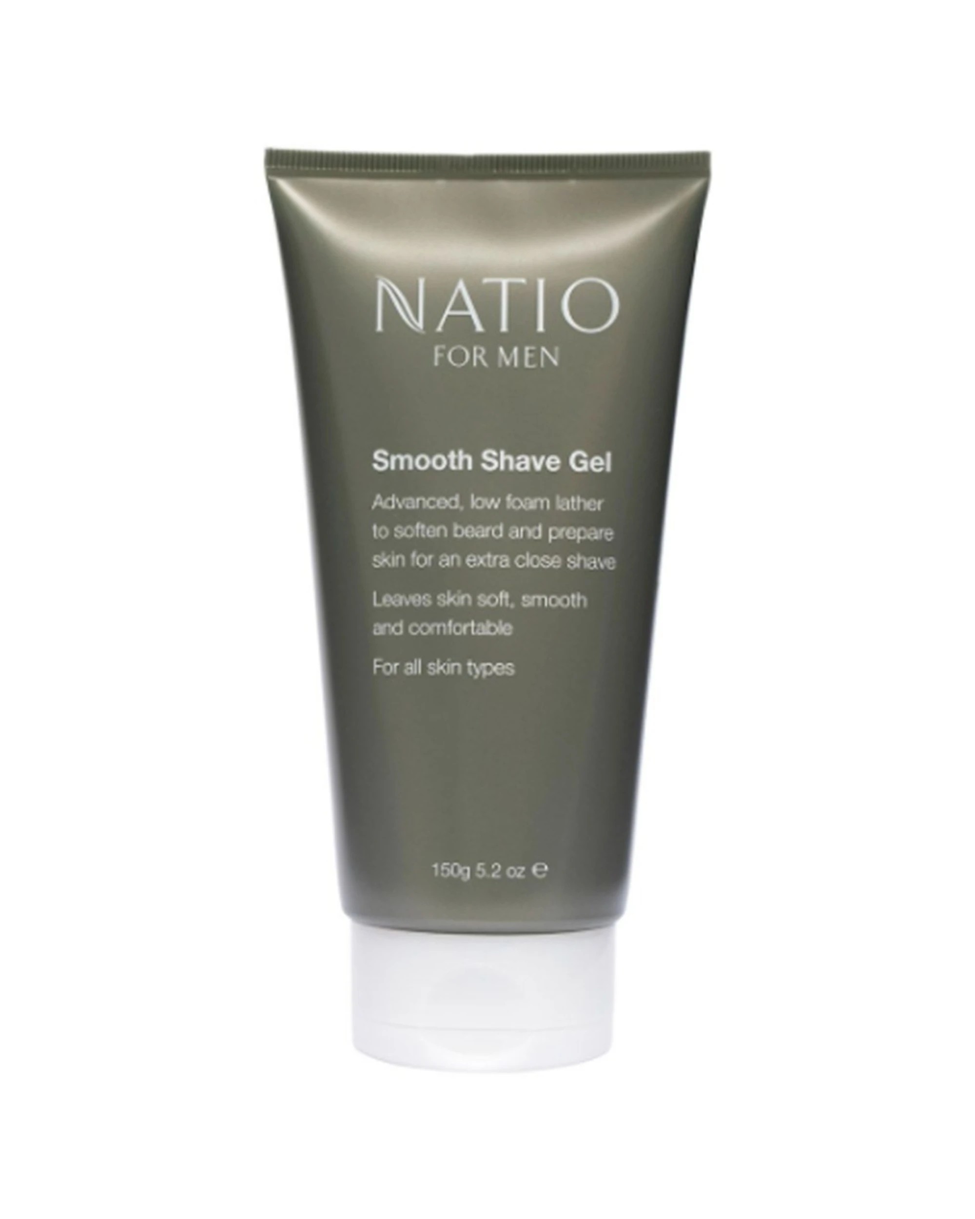 1 Natio For Men Smoothing Shave Gel 150g, 1 of 1