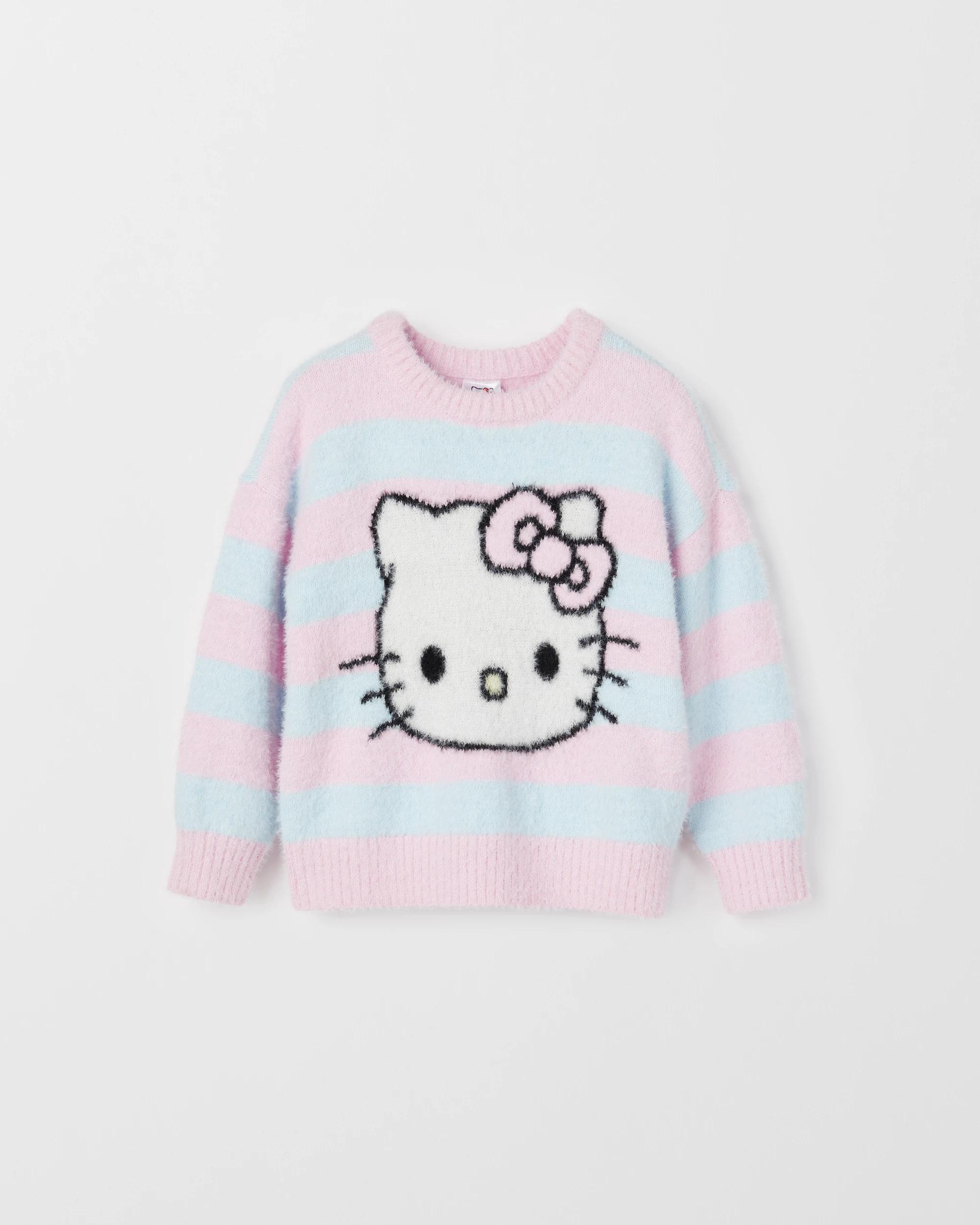 5 Hello Kitty Long Sleeve Stripe Knit Jumper , 5 of 6