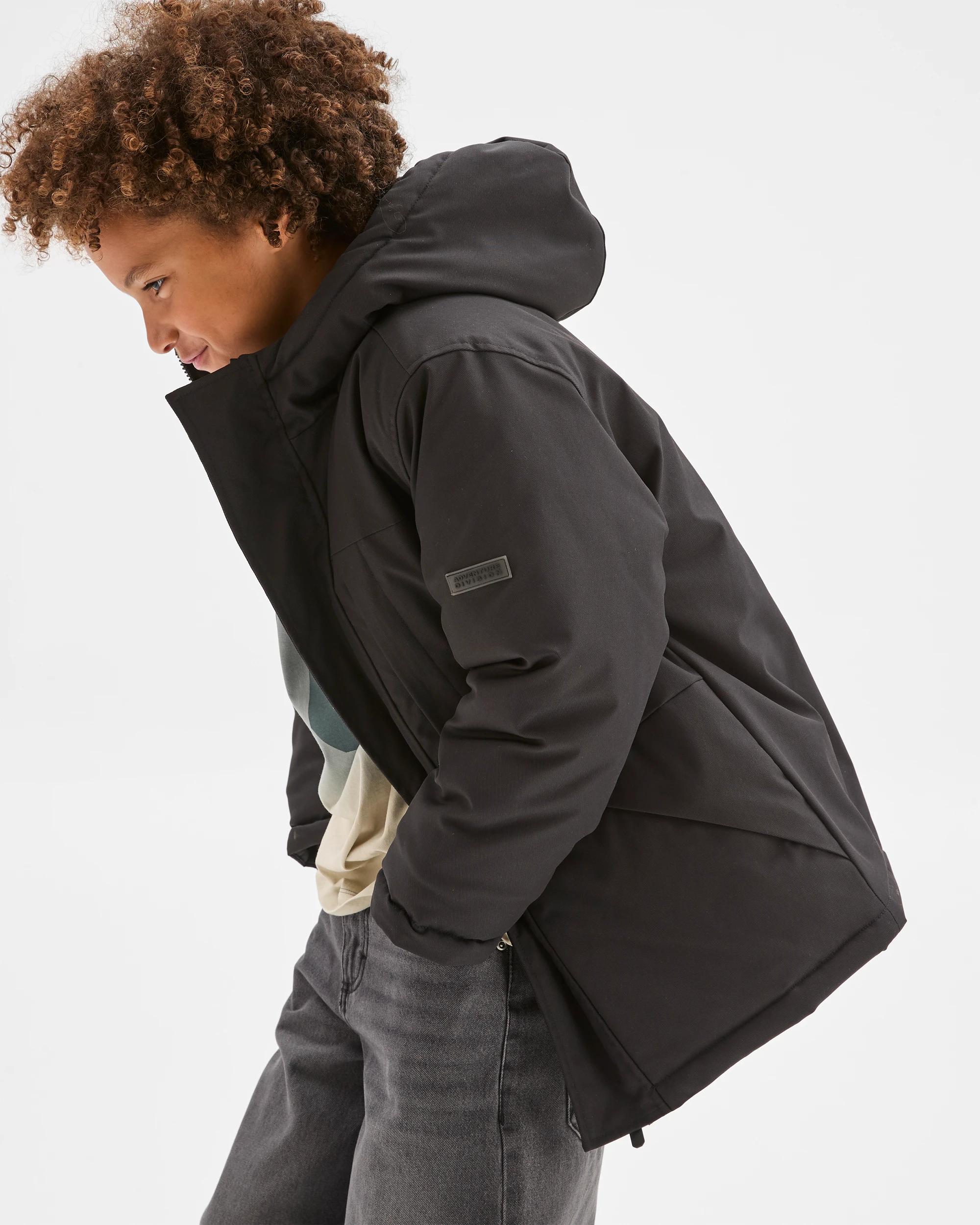 3 Target Kids Parka Jacket BLACK, 3 of 7