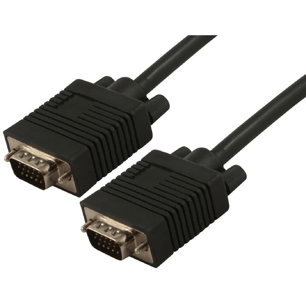 1 Comsol Male to Male 15 Pin VGA Monitor Cable 2m, 1 of 1