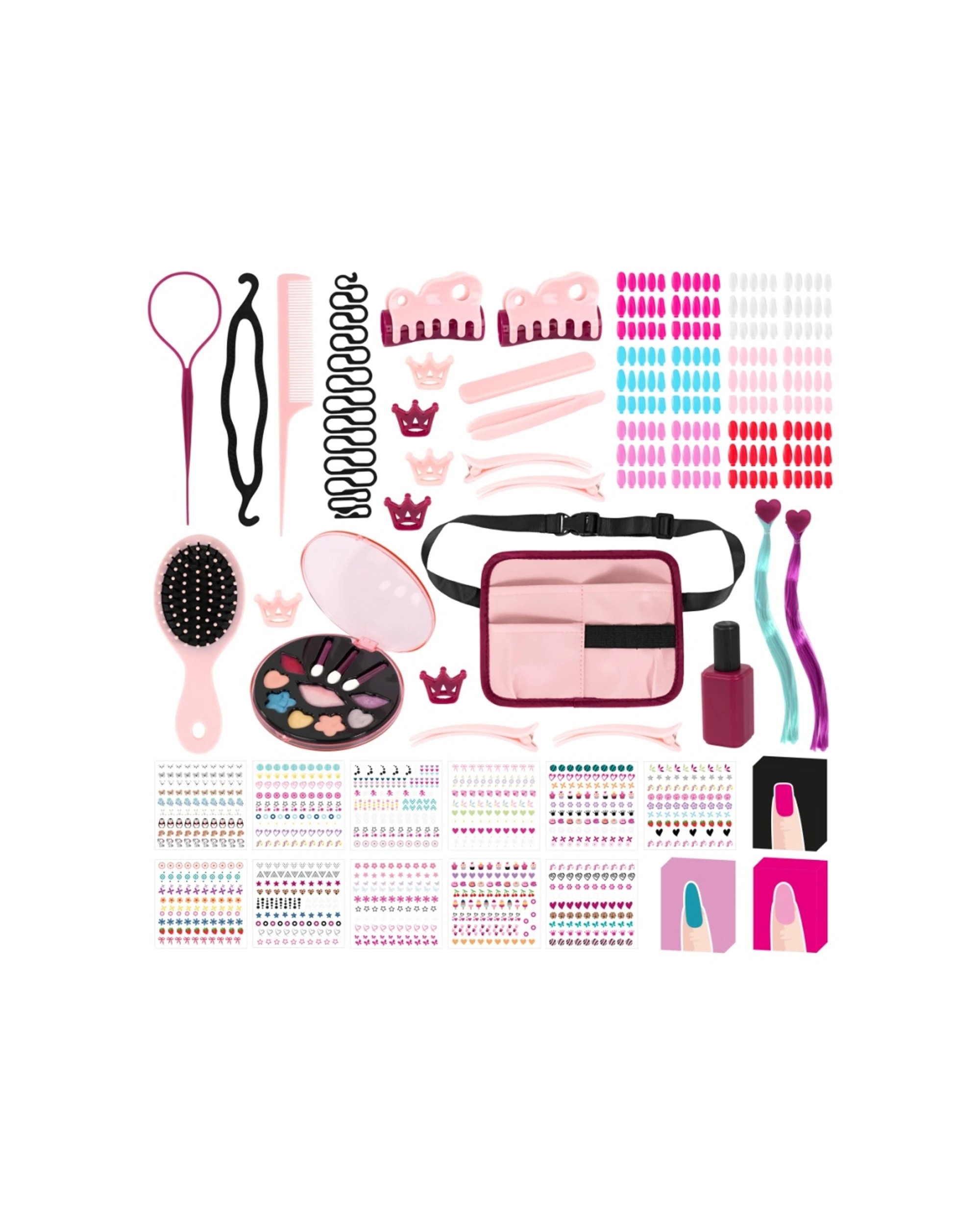 2 Bayer Charlene Supermodel Magic Nails Styling Head With Make Up 27cm - Multi, 2 of 7