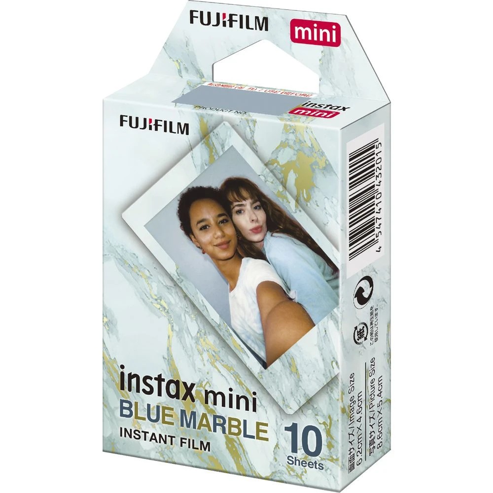 3 Fujifilm Instax mini Film 10 Sheets Blue Marble, 3 of 3