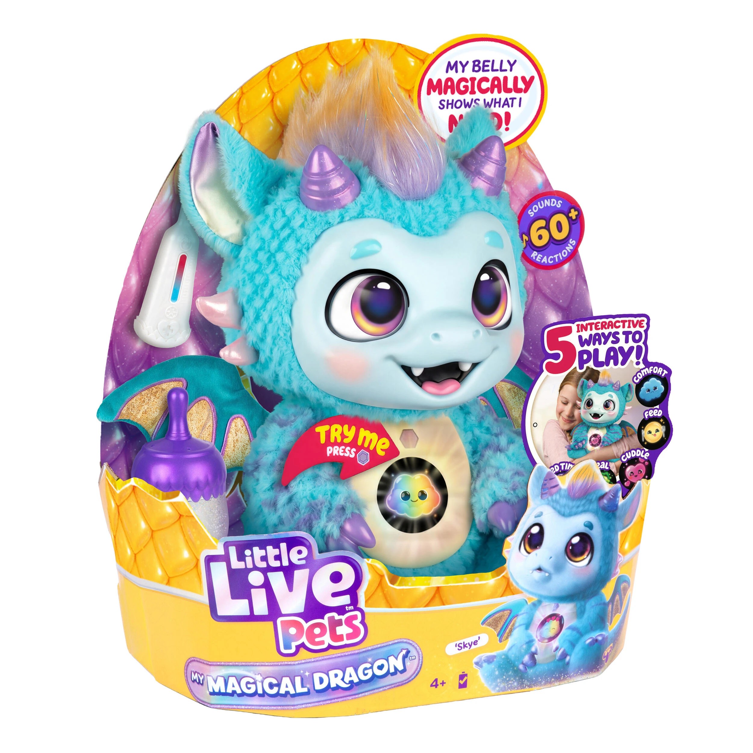 3 Little Live Pets My Magical Dragon - Skye, 3 of 10