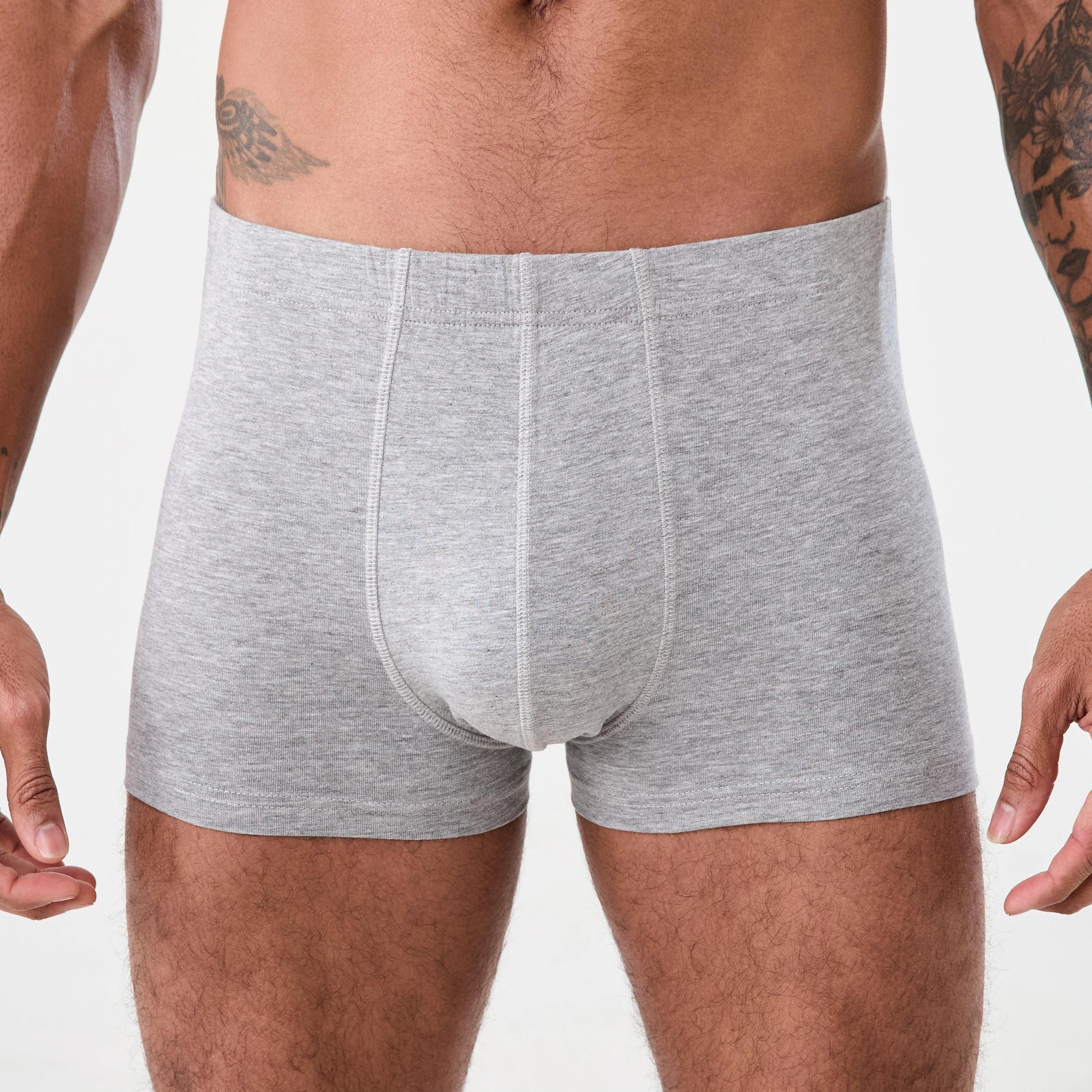 2 5 Pack Tunnel Waistband Trunks GRY MARLE, 2 of 6