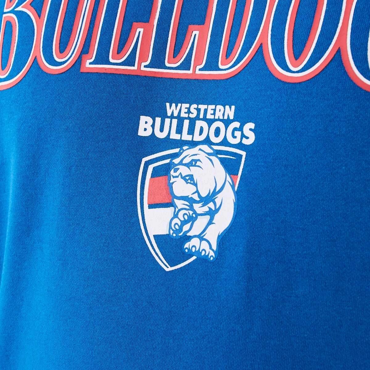 6 Official AFL Adult Hoodie Bulldogs, 6 of 7