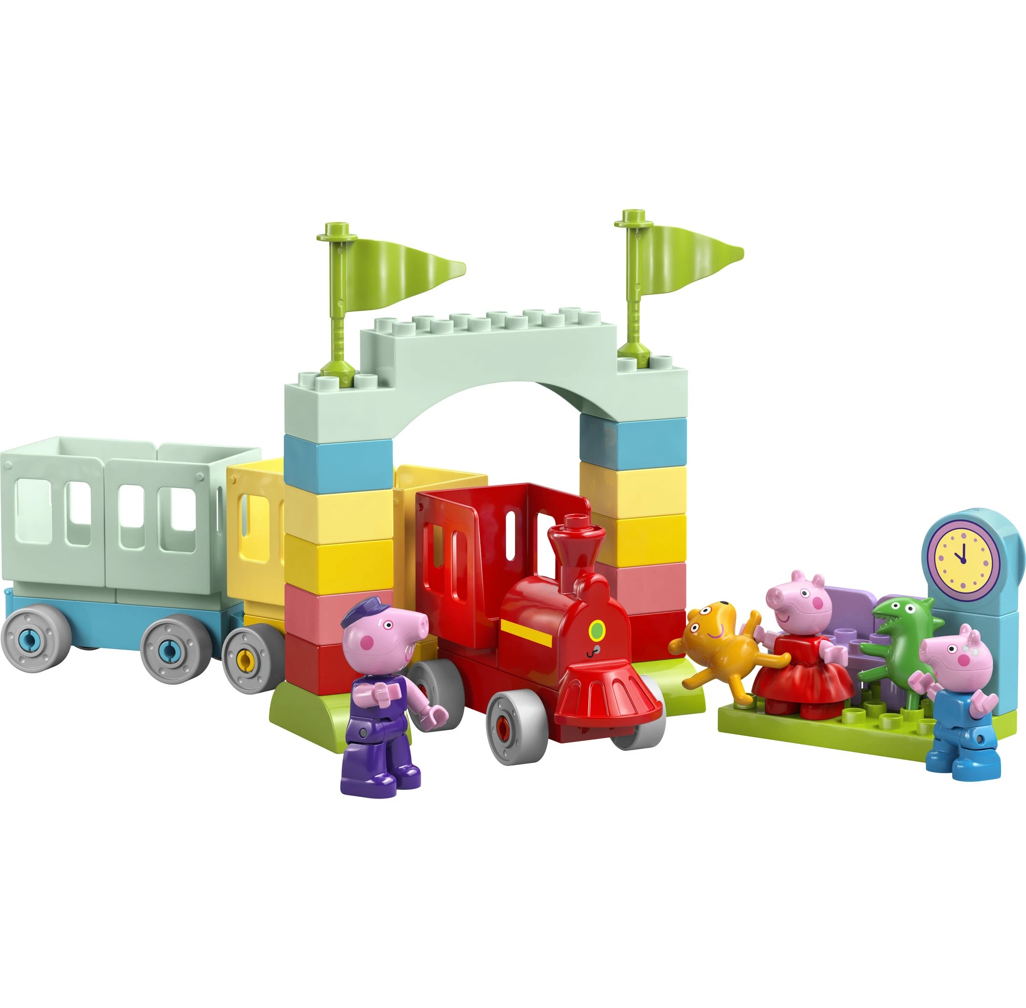 2 LEGO DUPLO Peppa Pig Train Ride with Grandpa Pig 10466, 2 of 10