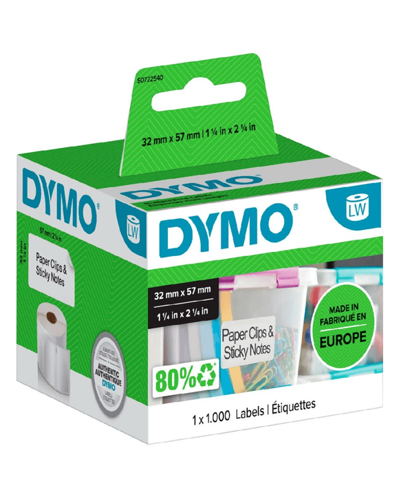 DYMO LabelWriter multi-purpose Labels 57 x 32mm