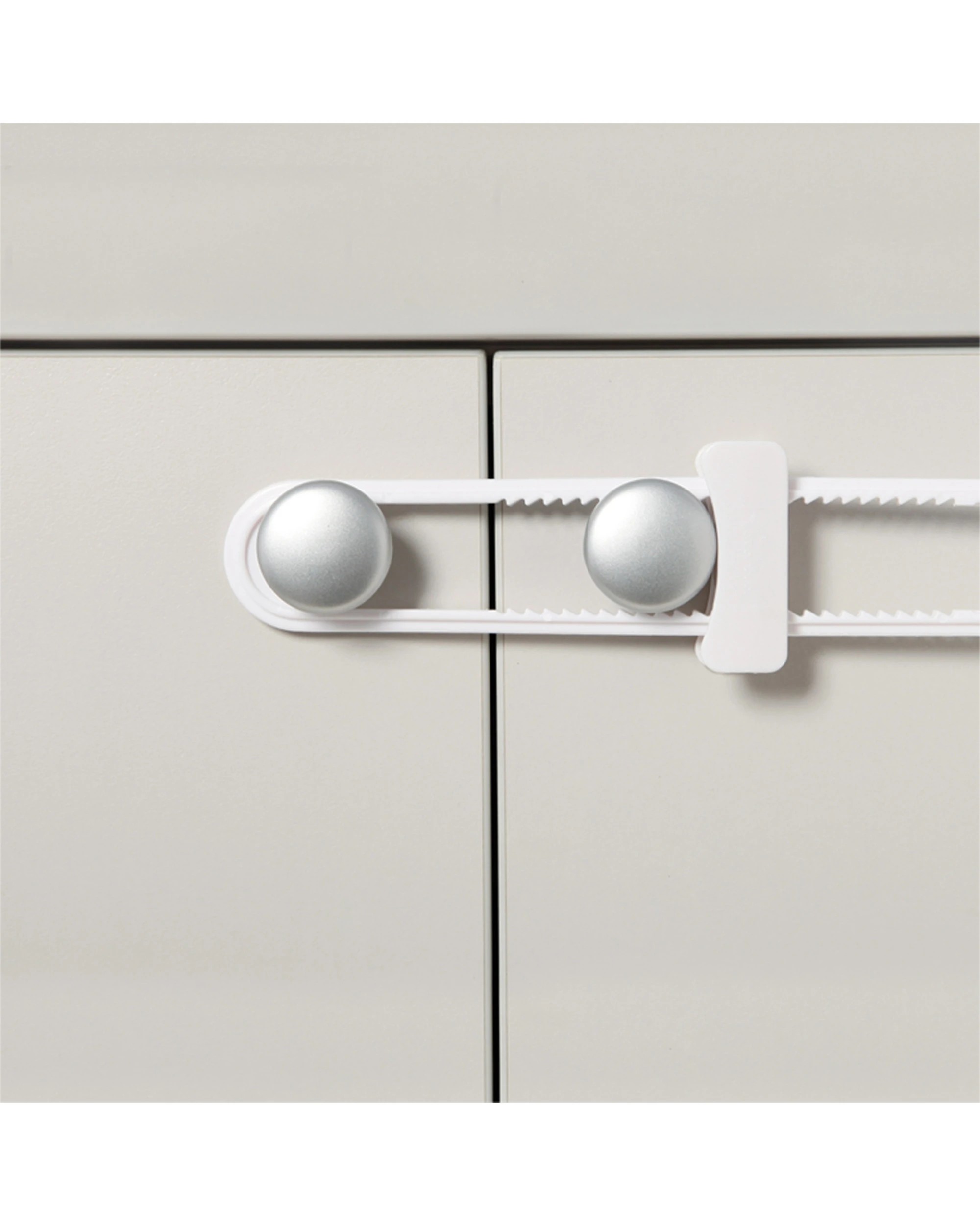 2 Dreambaby Baby Safety Cabinet Sliding Lock - White, 2 of 5