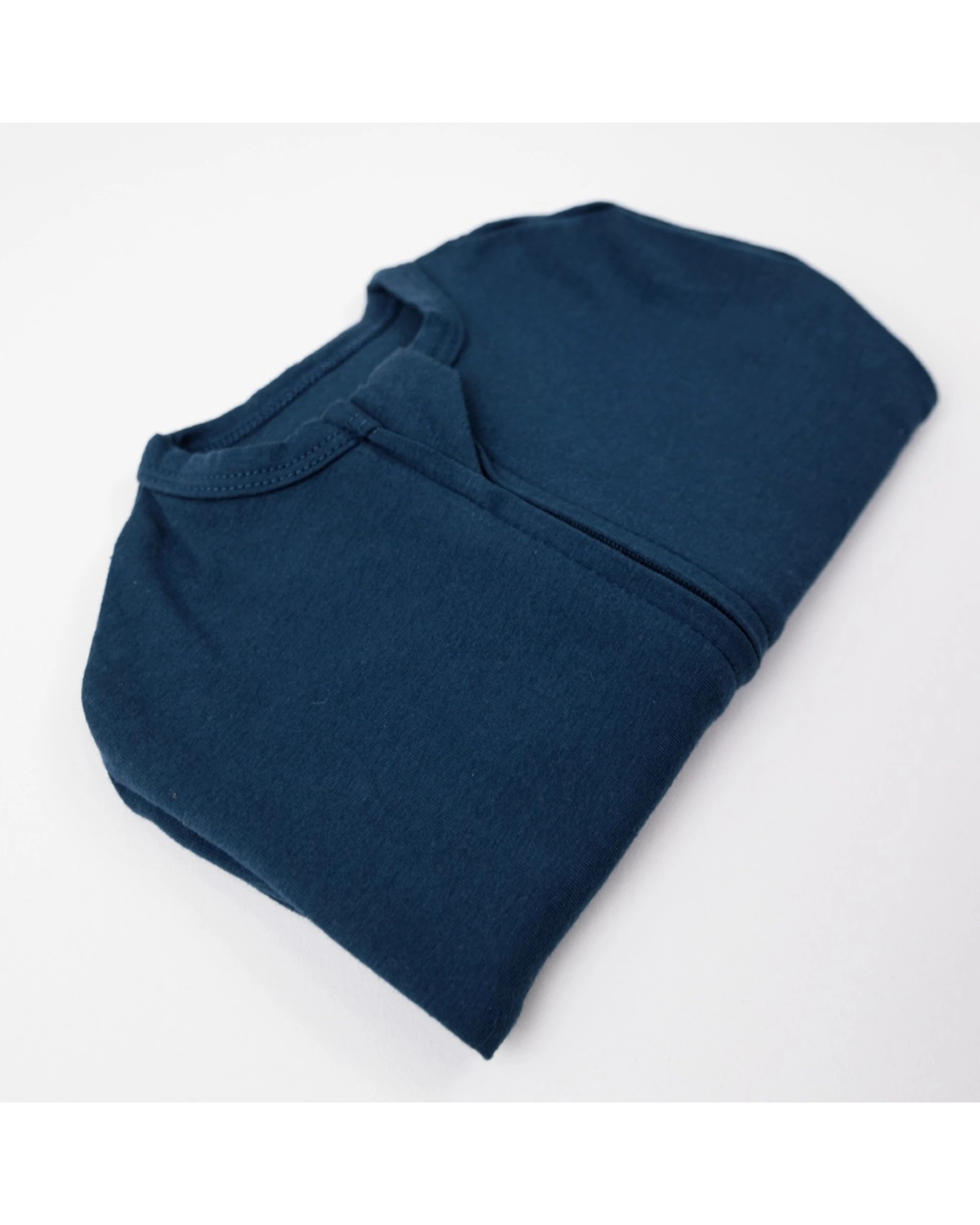 7 Babystudio Swaddle Pouch Baby Infant Organic Cotton 1.0 Tog Small Navy - Blue, 7 of 8