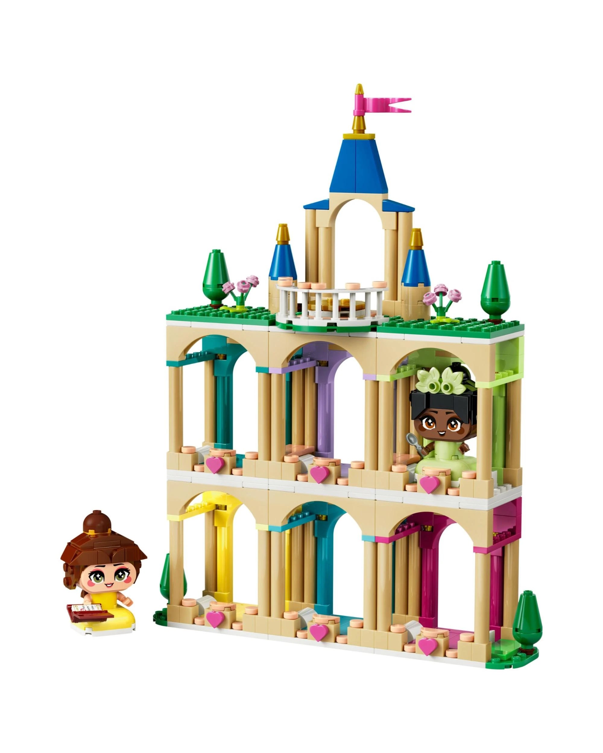 2 LEGO Disney: Princess Mini Belle and Tiana with Castle - 43291, 2 of 10