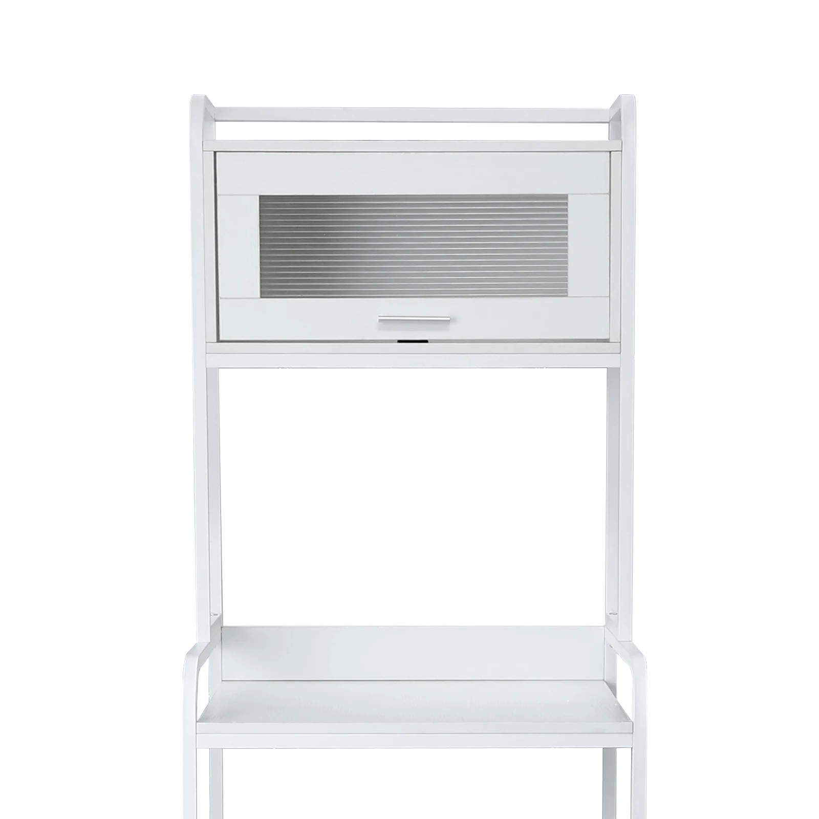7 LUXSUITE Toilet Shelf Freestanding Organiser Storage Cabinet, 7 of 10