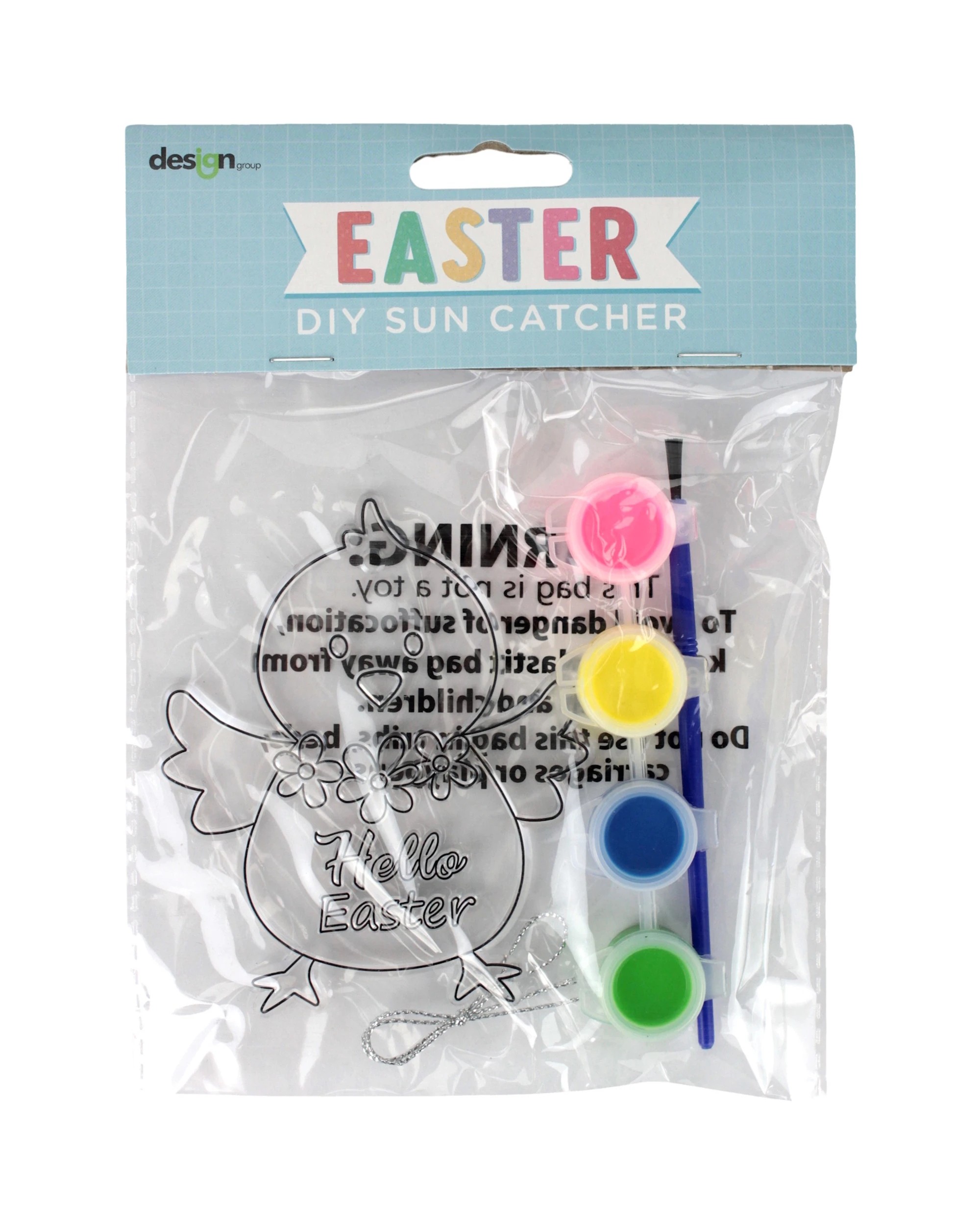 4 Design Group Paint Your Own Easter Suncatcher Kit 1 Only, 4 of 5