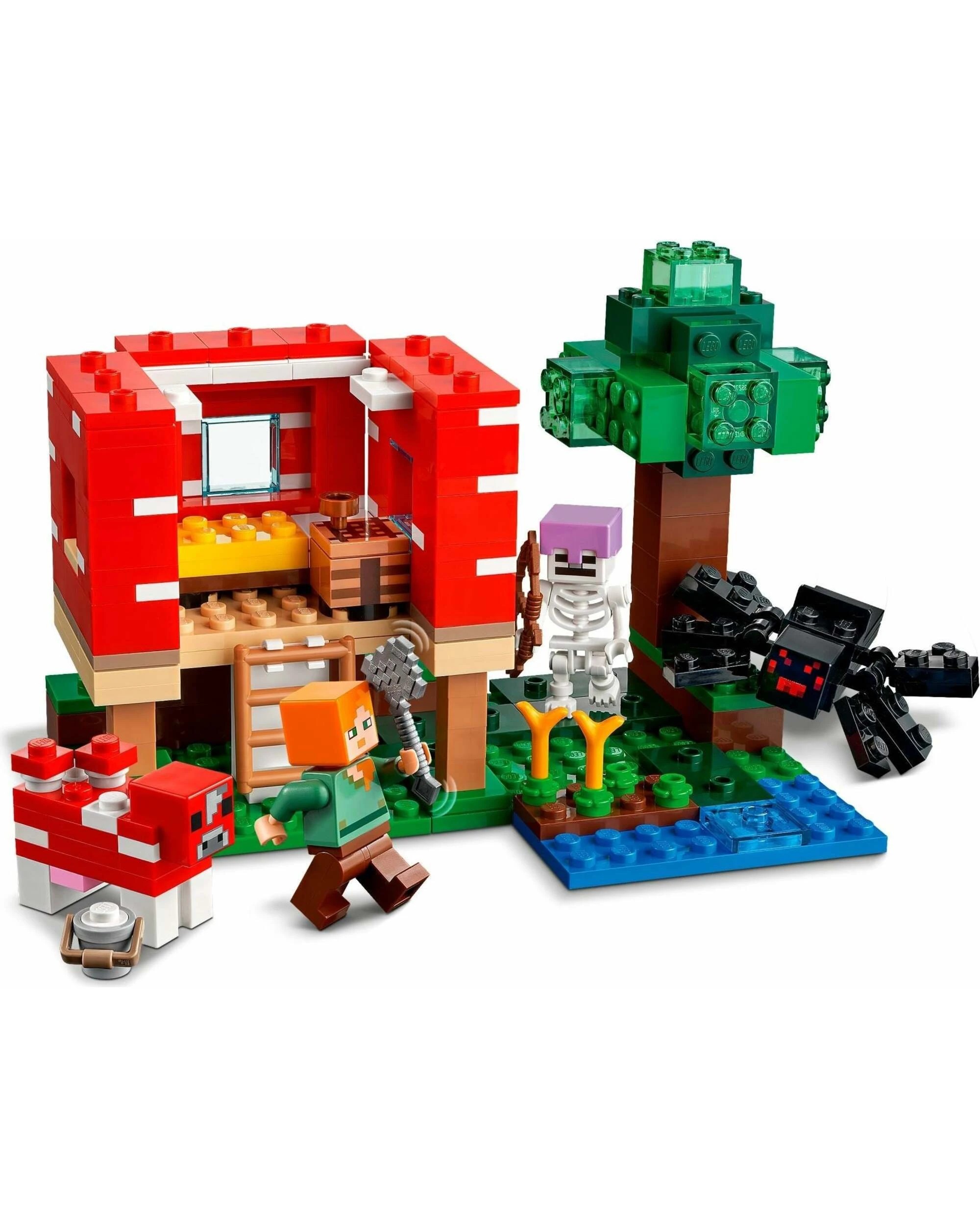 2 LEGO 21179 Minecraft(TM) The Mushroom House, 2 of 5