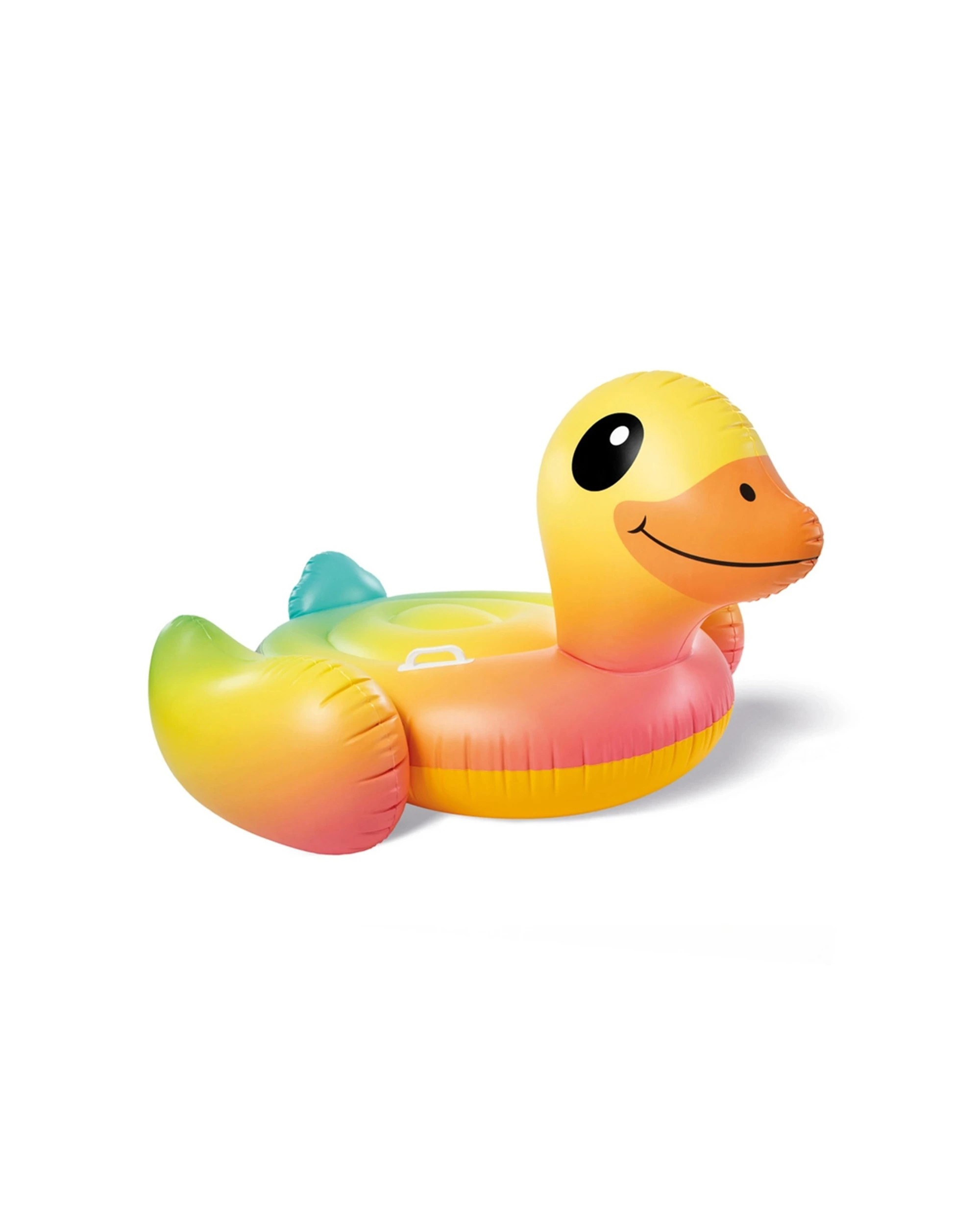 1 Intex 147cm Inflatable Duck Ride-on Kids Water Toy Swimming Pool Yellow 3 Years Plus - Yellow, 1 of 3