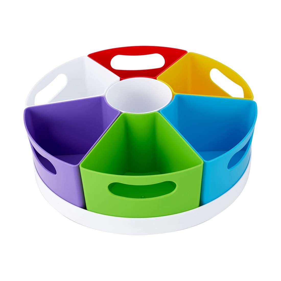 1 8 Piece Spinning Art and Craft Tray, 1 of 8